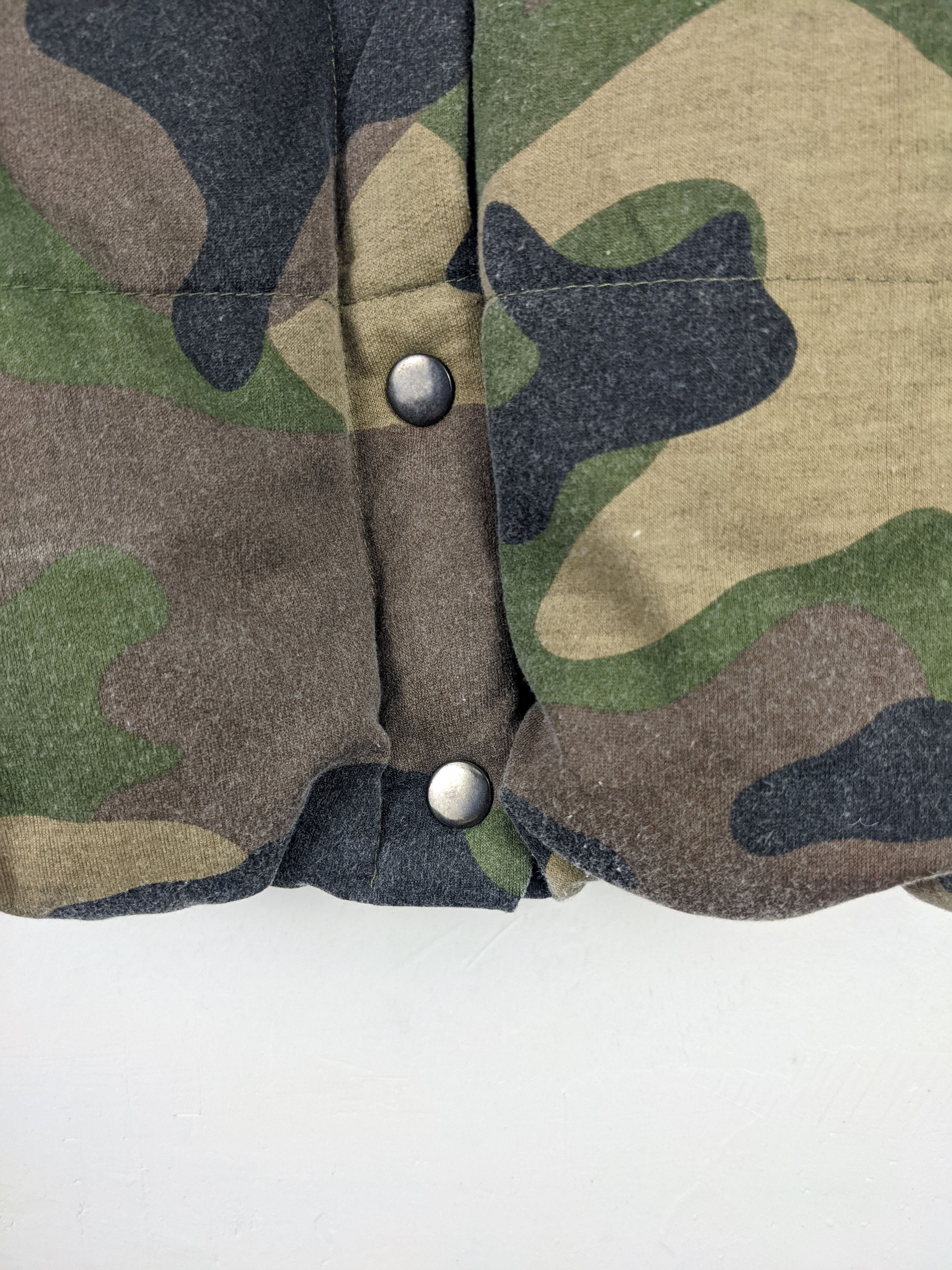 Japanese Brand Vintage Army Camouflage Vest Size US M / EU 48-50 / 2 - 5 Thumbnail