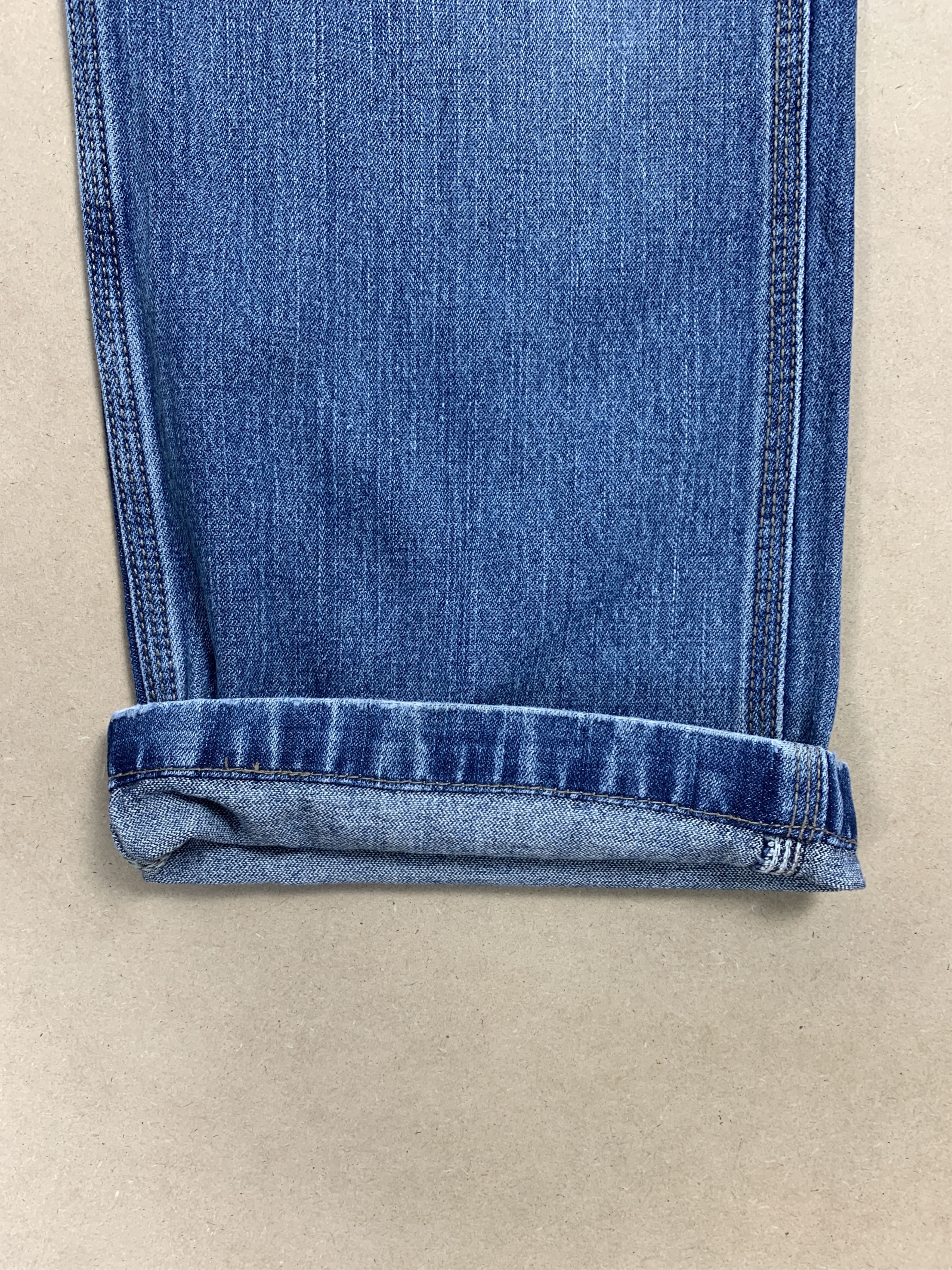 Levi's × Vintage Vintage LEVI'S CARPENTER Workwear Faded Mid Wash Jeans Size 23" - 4 Thumbnail
