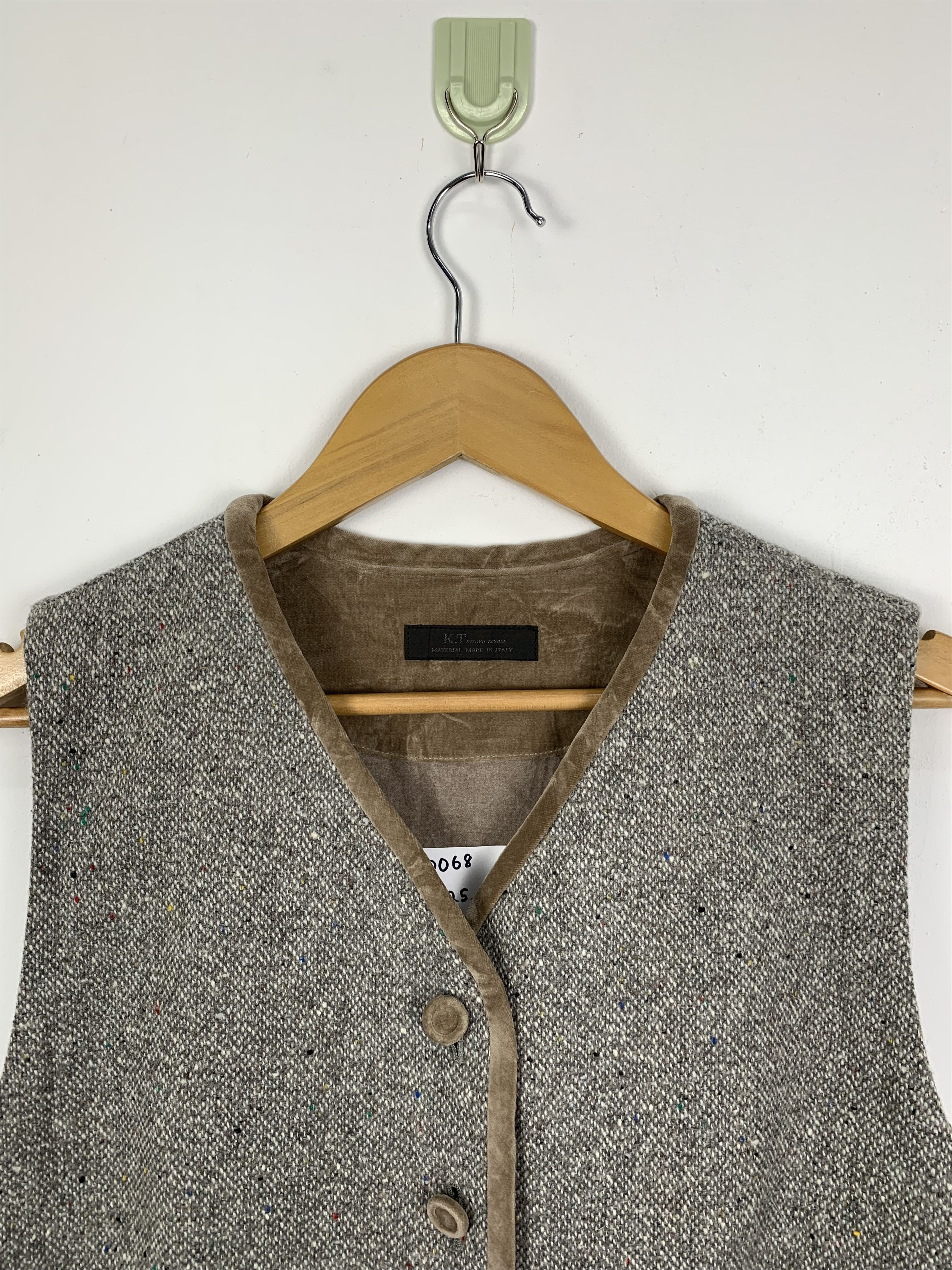 Japanese Brand Vintage KIYOKO TAKASE Button Vests V0068 Size US XS / EU 42 / 0 - 2 Thumbnail