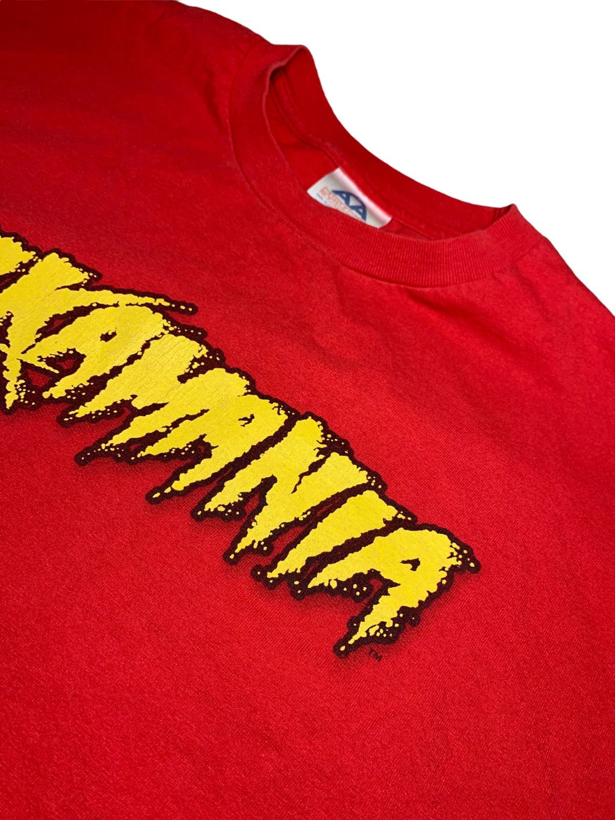 WWE Hulkamania Hulk Hogan Vintage 2002 WWF Wrestling Shirt Size US XL / EU 56 / 4 - 4 Thumbnail