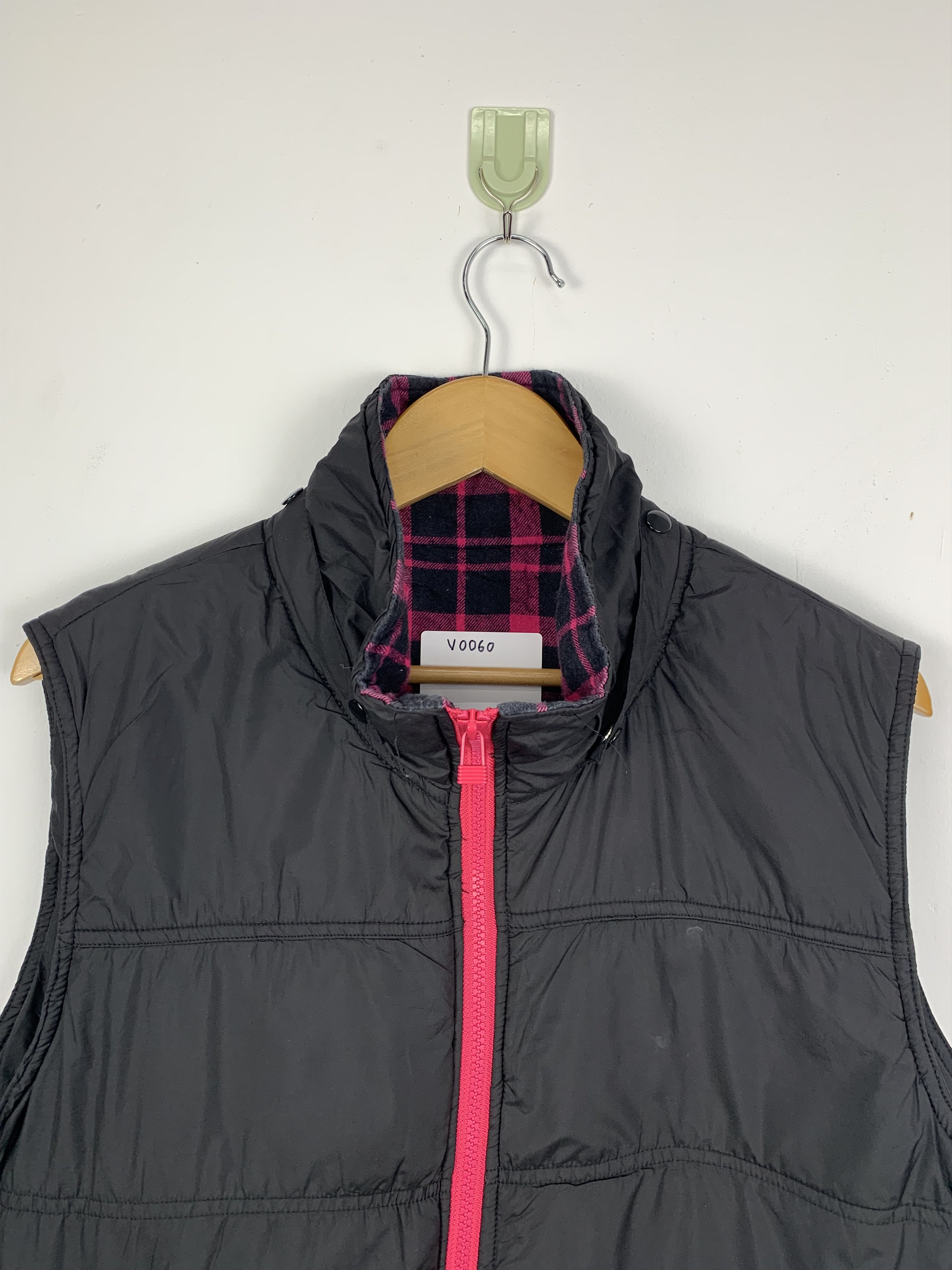 Japanese Brand JAPANESE BRAND Puffer Sleeveless Checkered Lining Vest Size US M / EU 48-50 / 2 - 2 Thumbnail