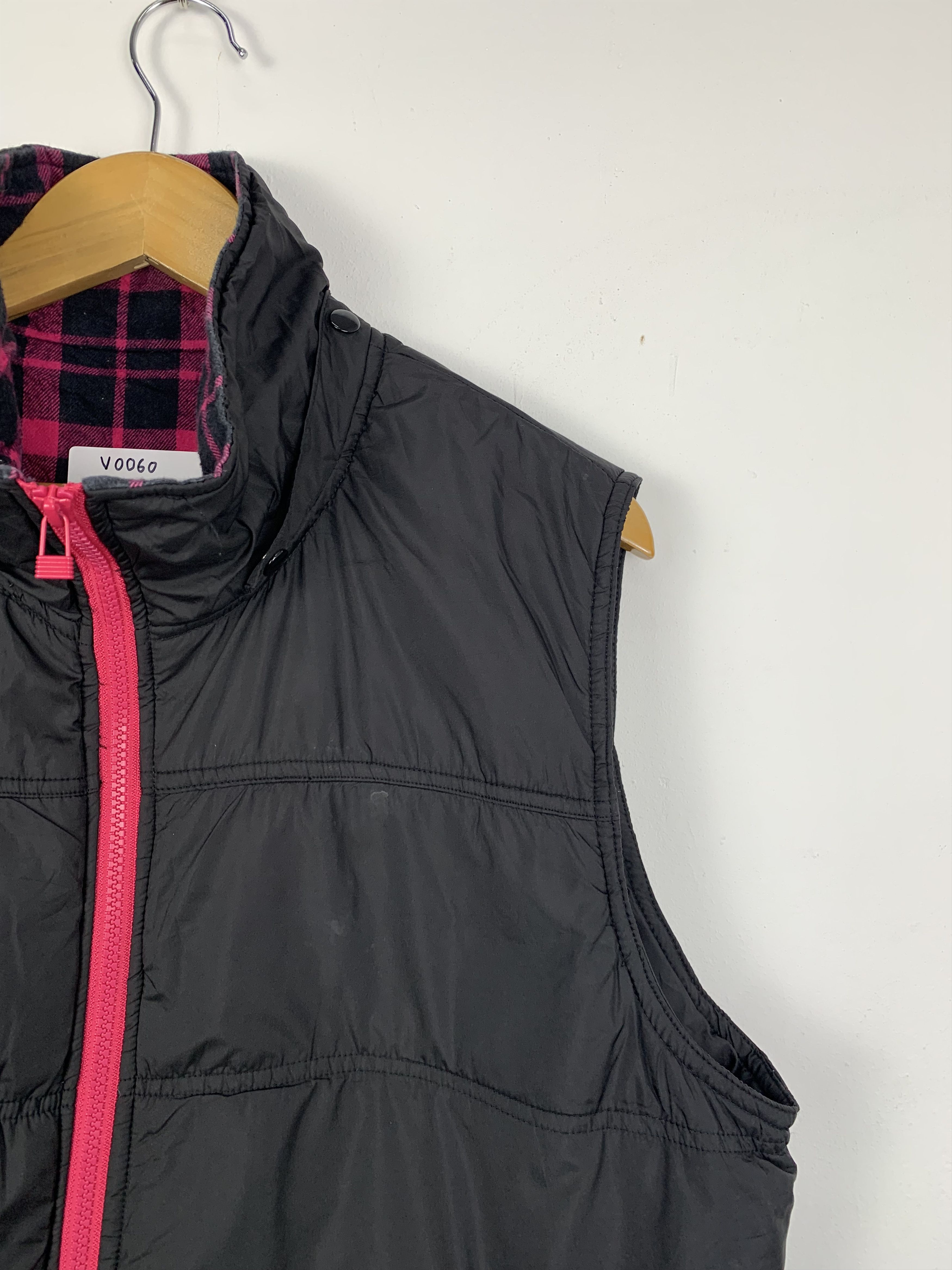 Japanese Brand JAPANESE BRAND Puffer Sleeveless Checkered Lining Vest Size US M / EU 48-50 / 2 - 4 Thumbnail