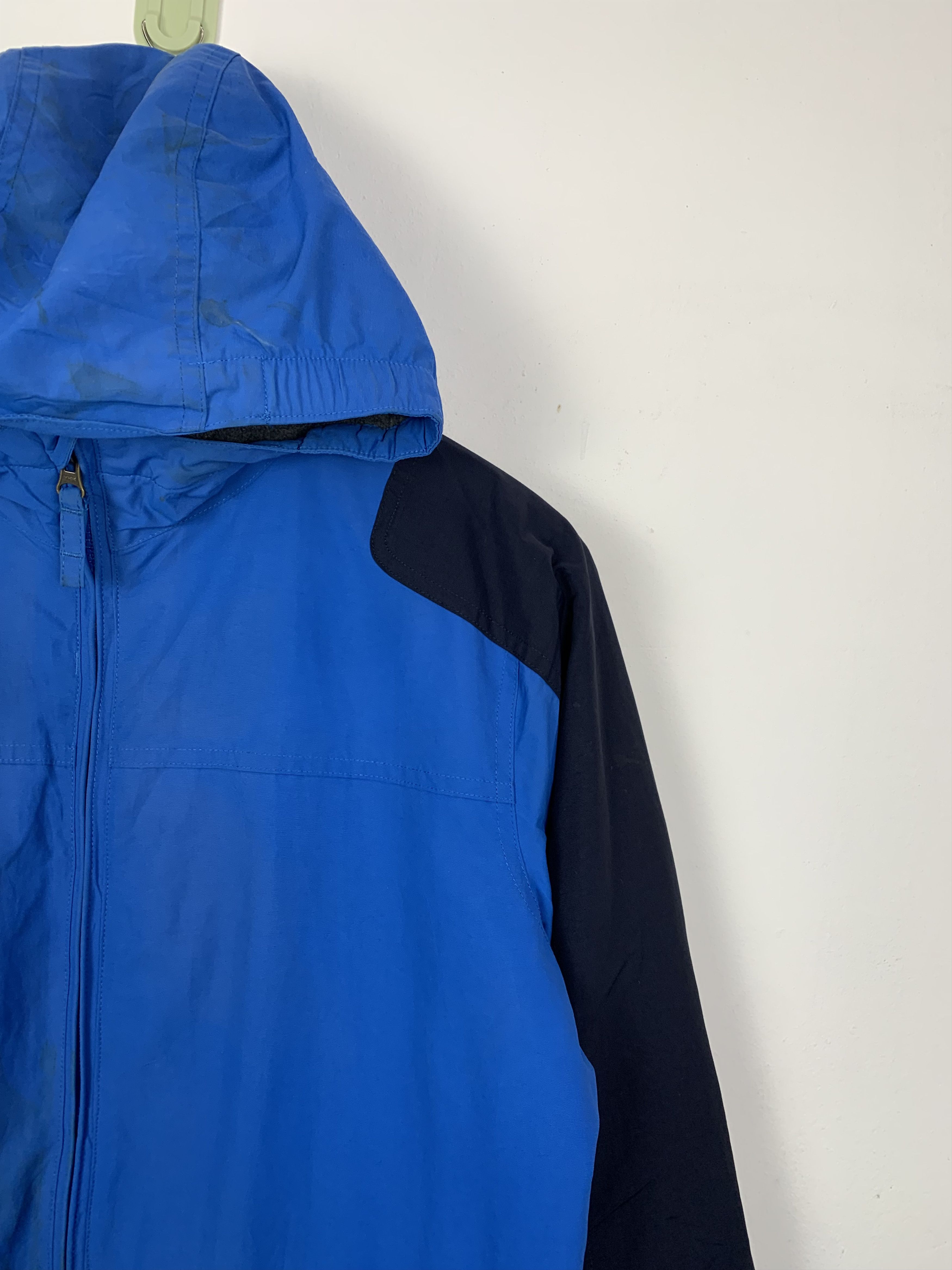 Lands' End Vintage LANDS END Fleece Lining Hoodie Zip Up Jacket J0650 Size US XS / EU 42 / 0 - 3 Thumbnail