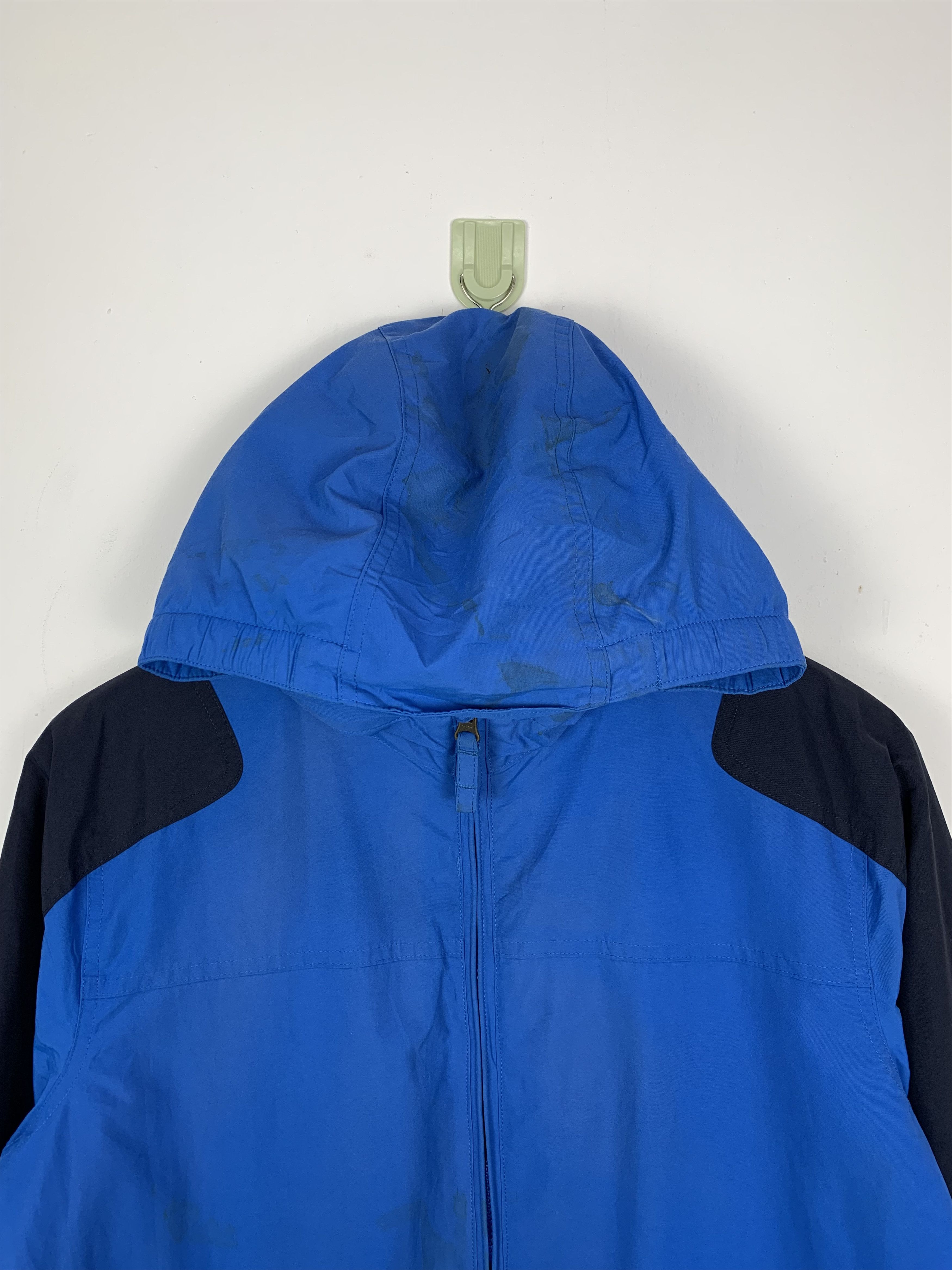 Lands' End Vintage LANDS END Fleece Lining Hoodie Zip Up Jacket J0650 Size US XS / EU 42 / 0 - 2 Thumbnail