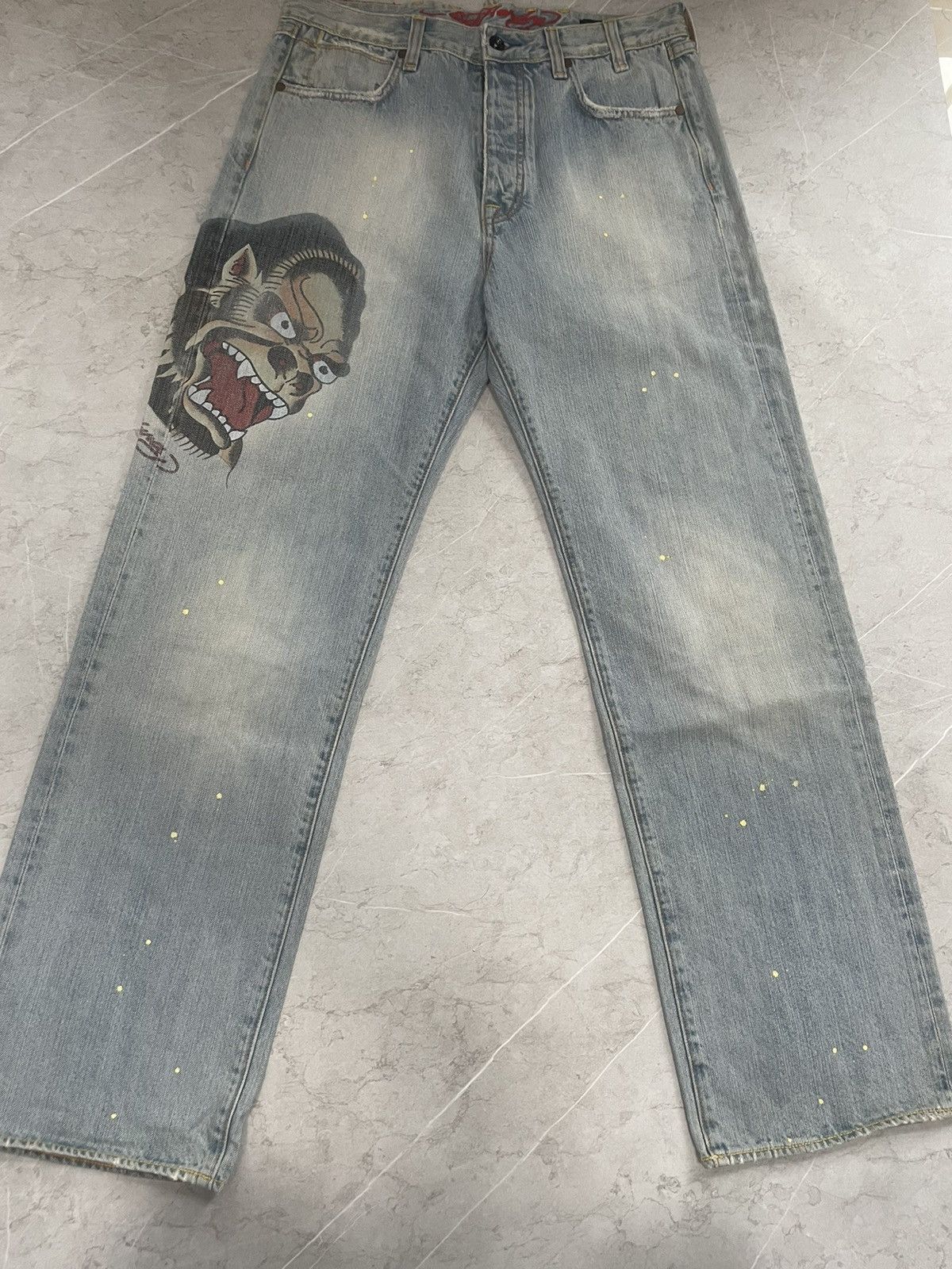Ed Hardy Ed hardy jeans 32 Size US 32 / EU 48 - 2 Thumbnail