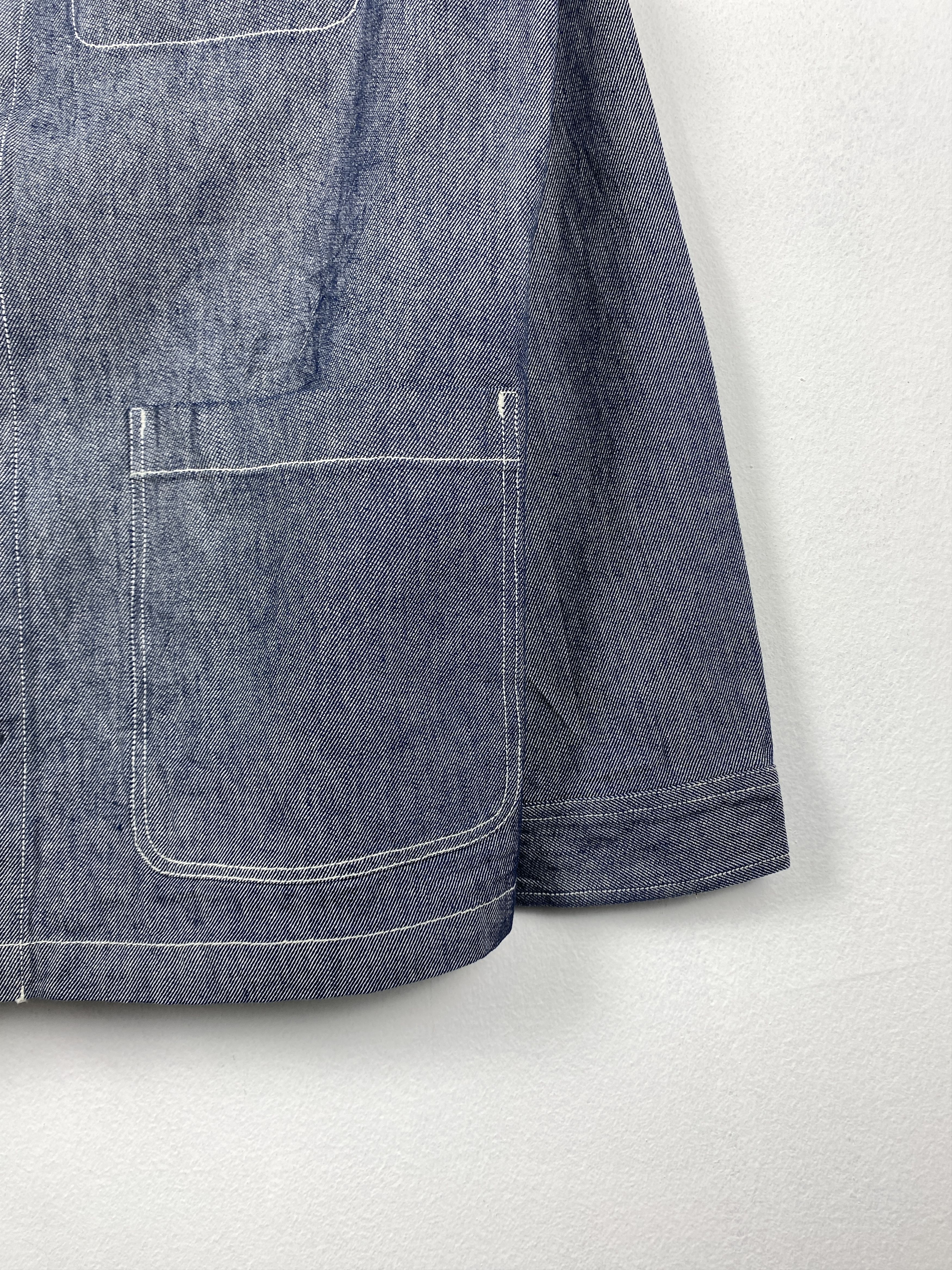 Uniqlo Vintage Uniqlo Denim Button Up Jacket J1298 Size US S / EU 44-46 / 1 - 4 Thumbnail