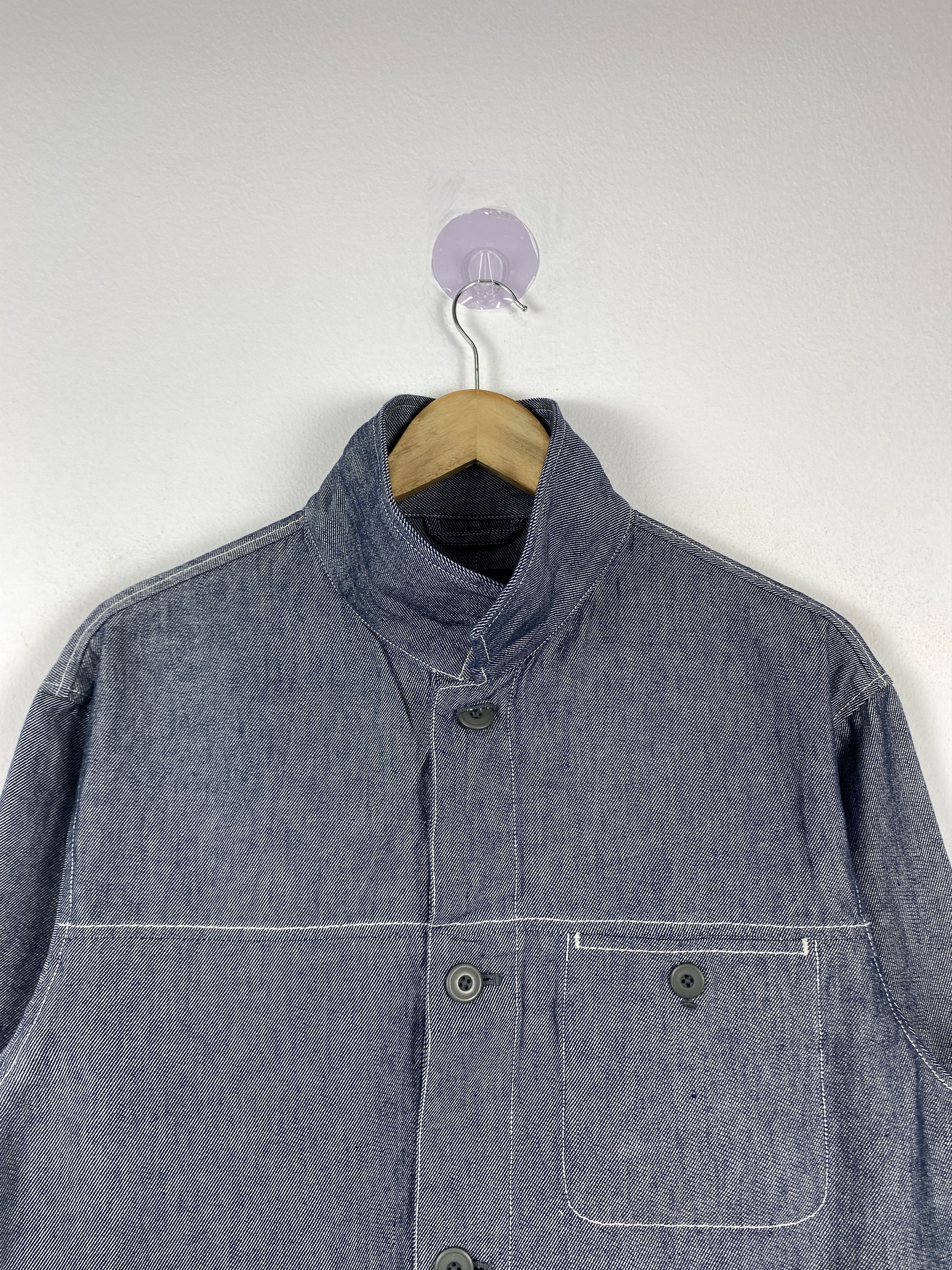 Uniqlo Vintage Uniqlo Denim Button Up Jacket J1298 Size US S / EU 44-46 / 1 - 2 Thumbnail