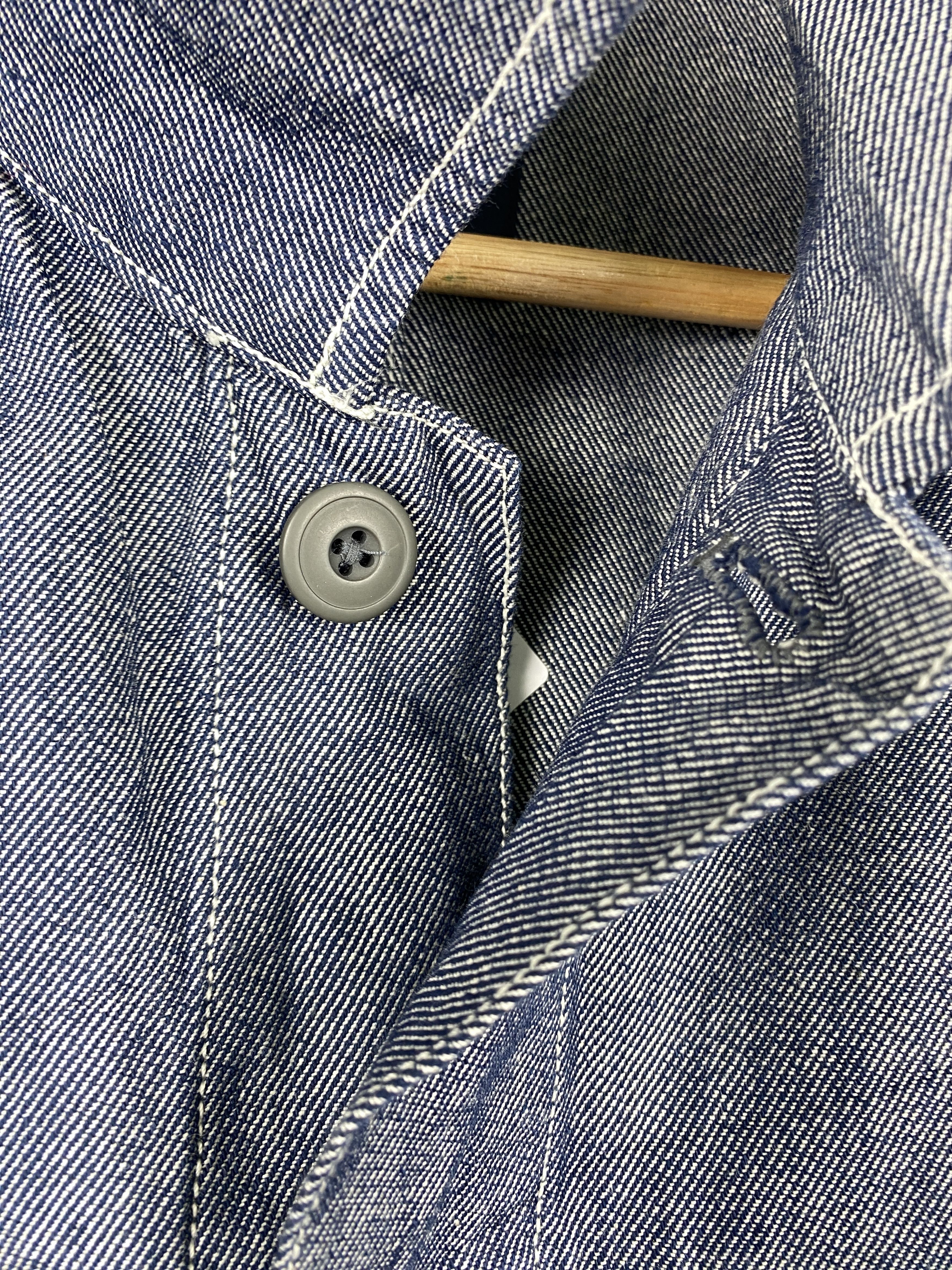 Uniqlo Vintage Uniqlo Denim Button Up Jacket J1298 Size US S / EU 44-46 / 1 - 5 Thumbnail