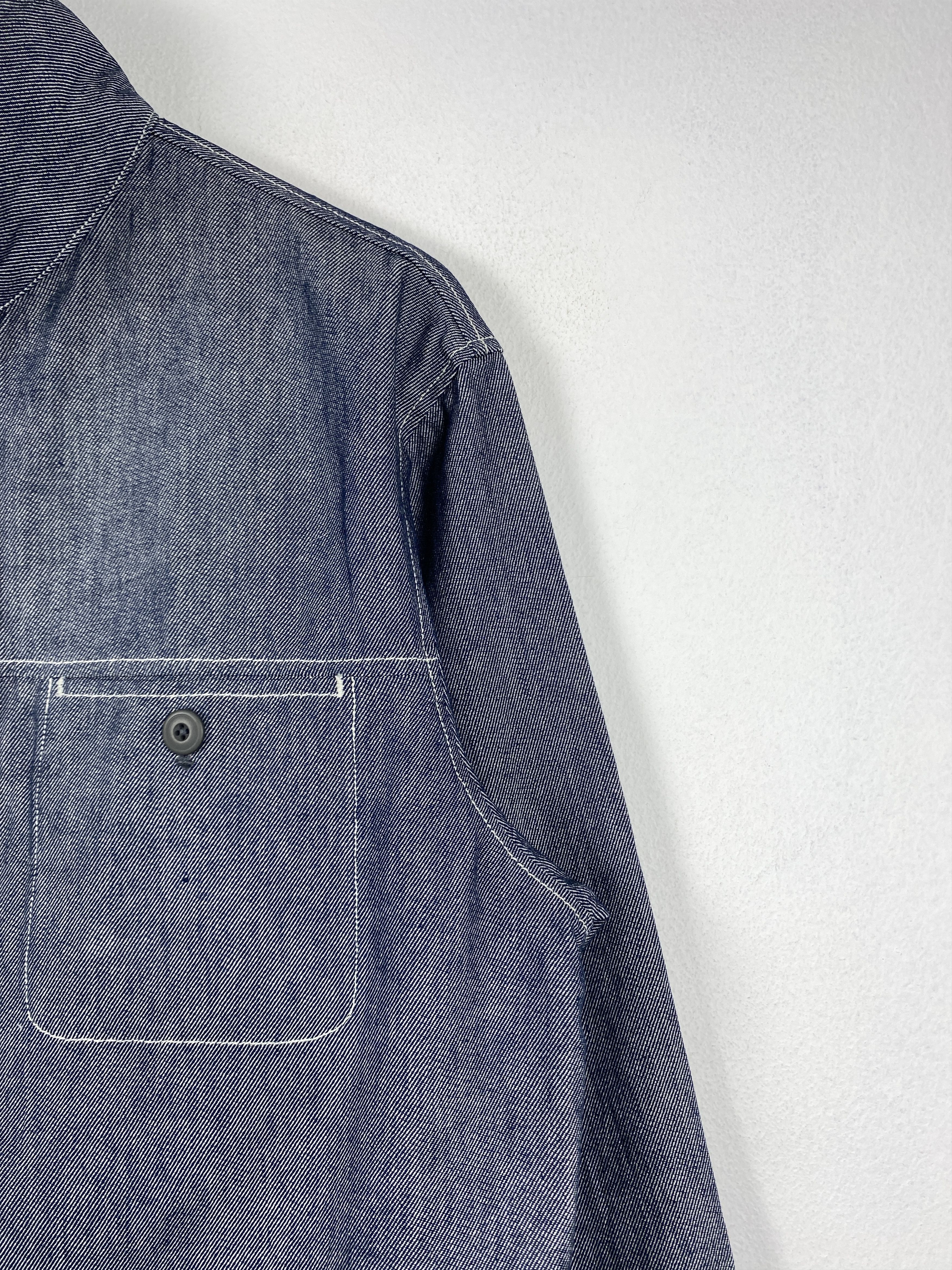 Uniqlo Vintage Uniqlo Denim Button Up Jacket J1298 Size US S / EU 44-46 / 1 - 3 Thumbnail