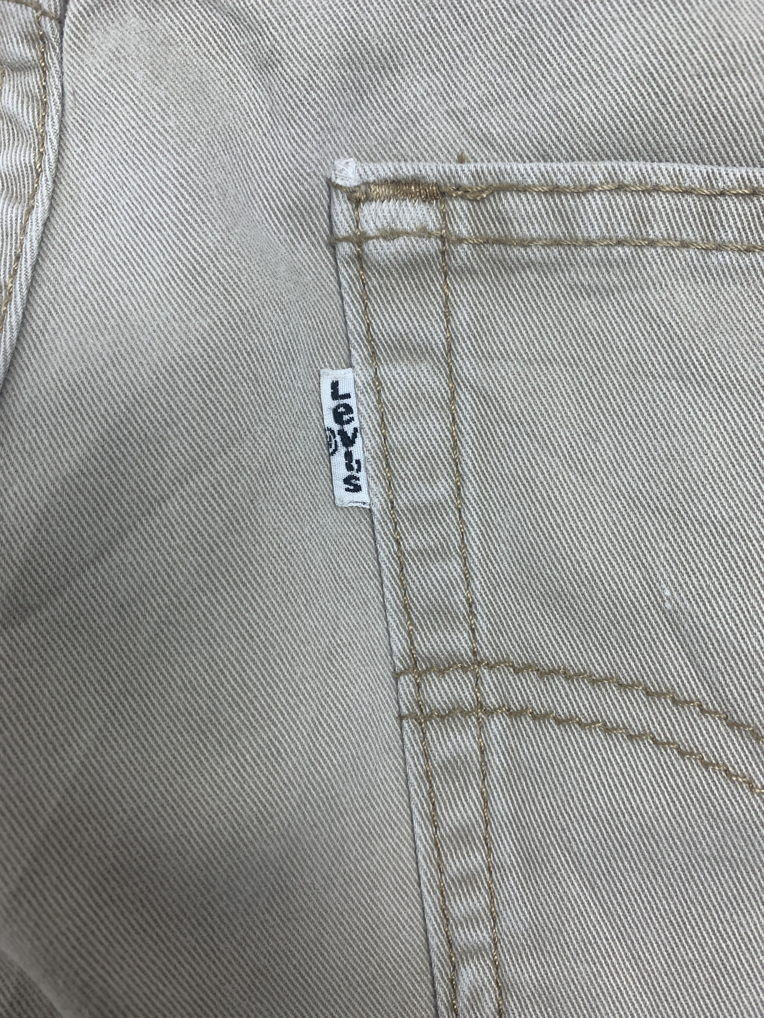 Levi's Vintage 90s Levis 508 Distressed Silver Tab Grey Jeans Size US 30 / EU 46 - 10 Thumbnail