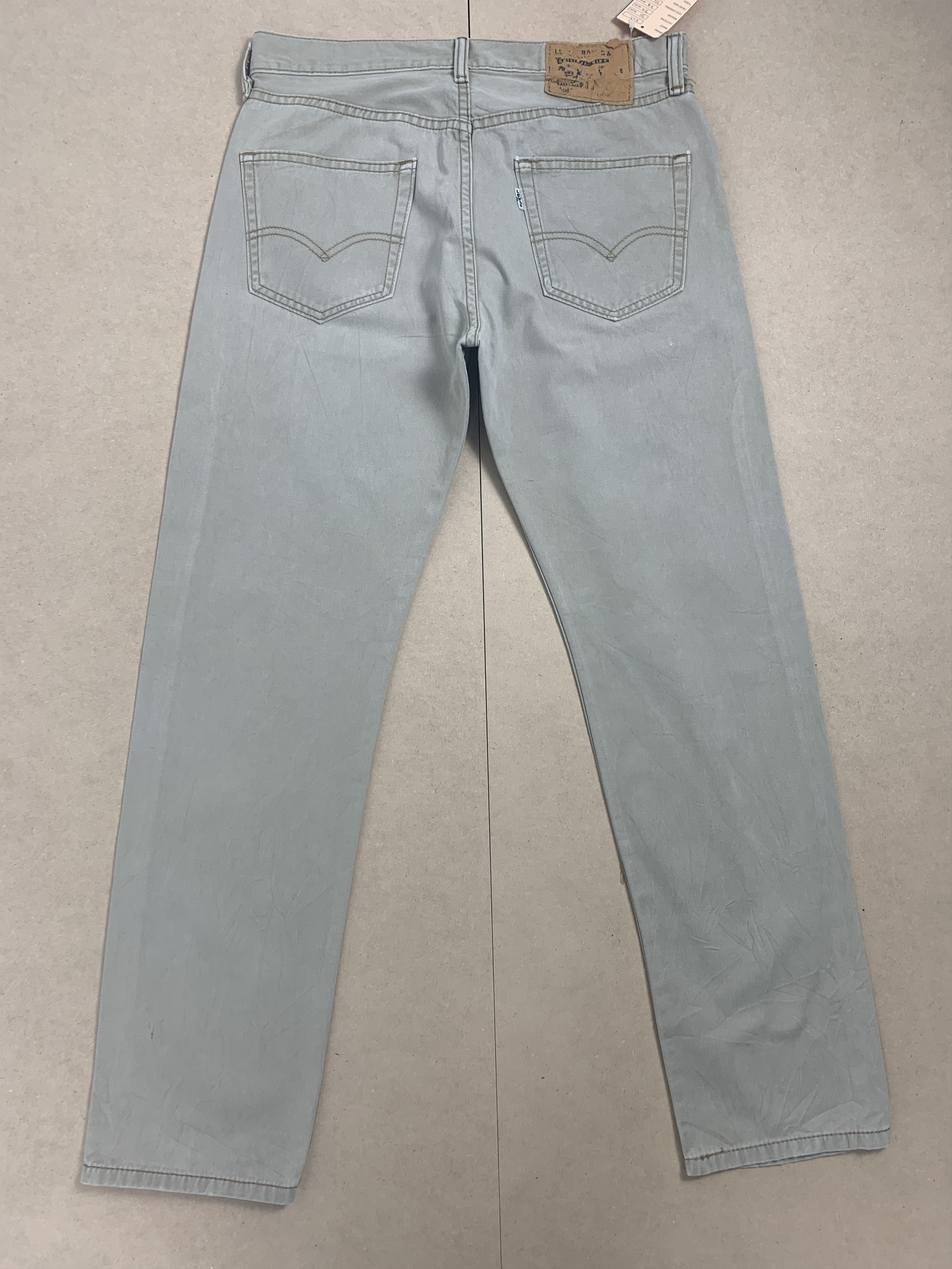 Levi's Vintage 90s Levis 508 Distressed Silver Tab Grey Jeans Size US 30 / EU 46 - 7 Thumbnail
