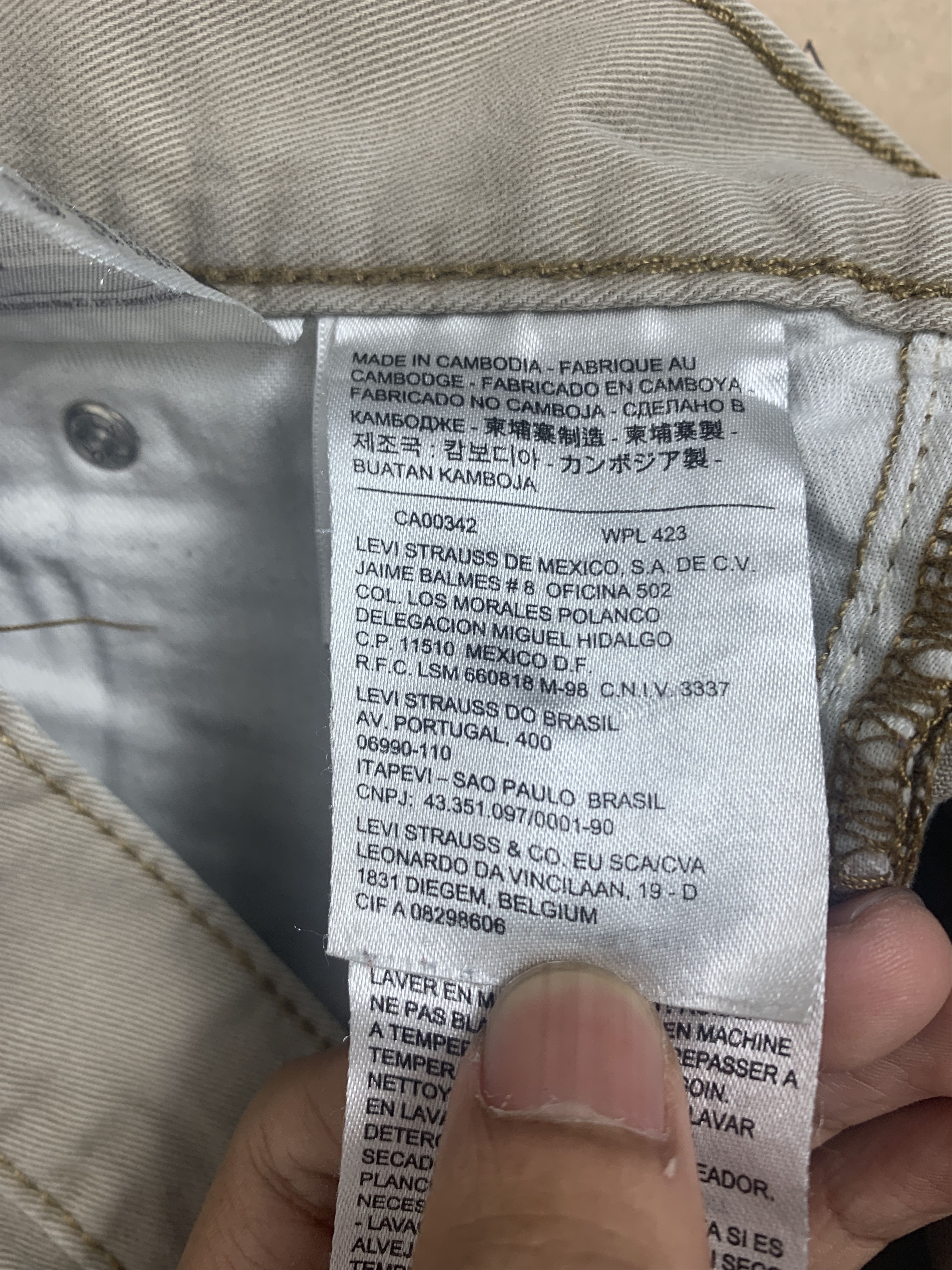 Levi's Vintage 90s Levis 508 Distressed Silver Tab Grey Jeans Size US 30 / EU 46 - 14 Thumbnail