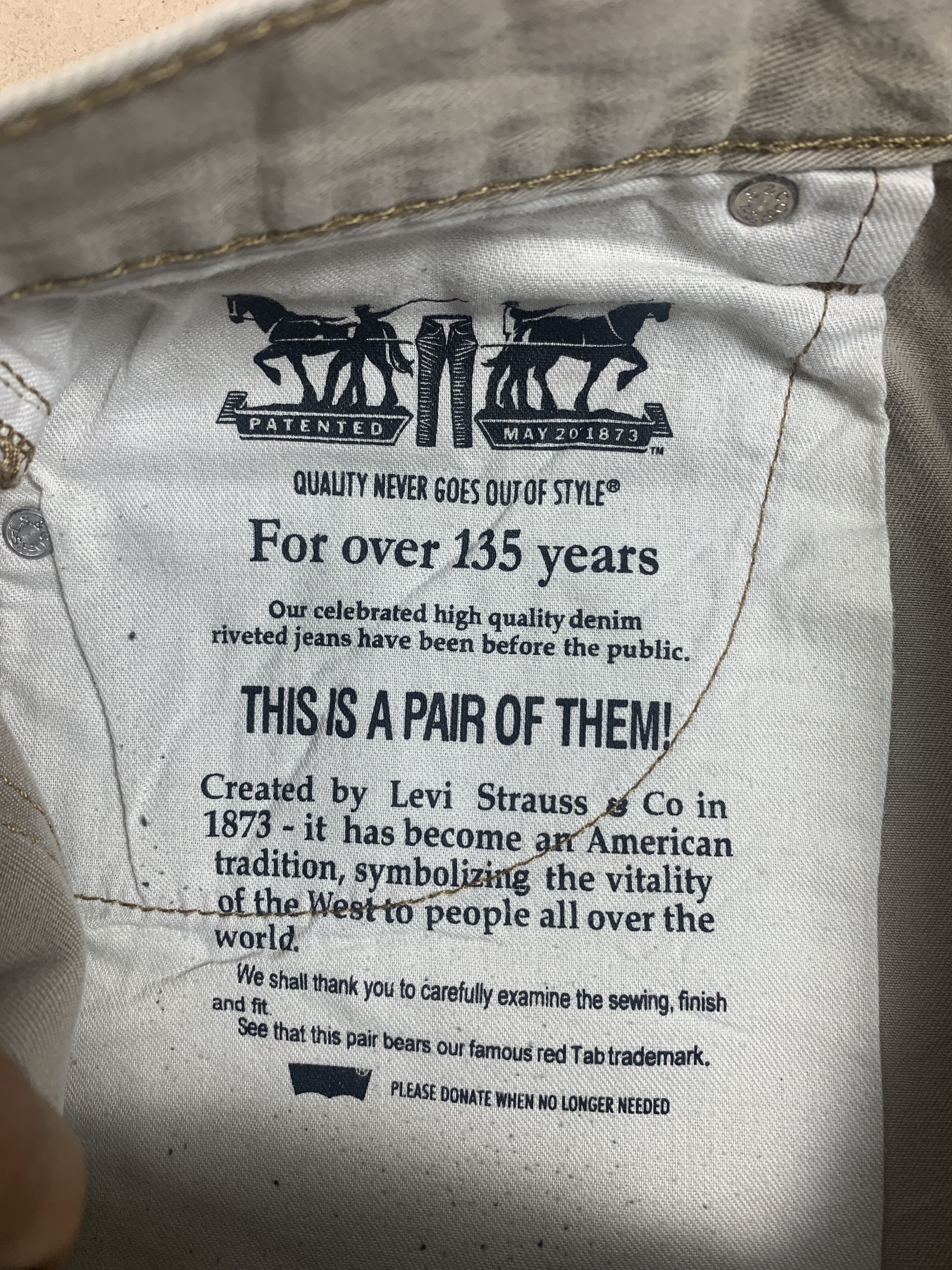Levi's Vintage 90s Levis 508 Distressed Silver Tab Grey Jeans Size US 30 / EU 46 - 11 Thumbnail