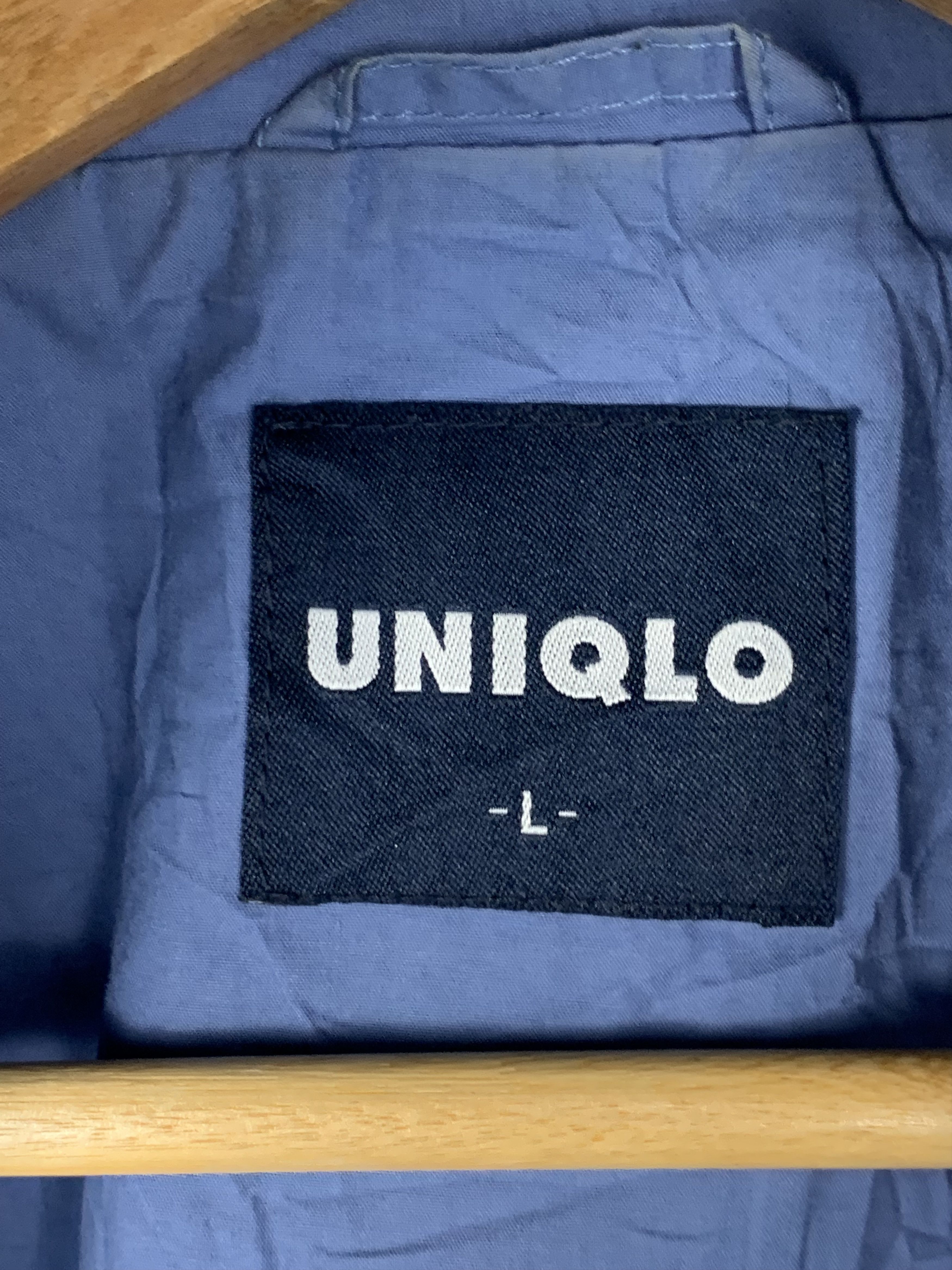 Uniqlo Vintage UNIQLO Hoodie Zip Up Multi Pocket Jacket J0614 Size US L / EU 52-54 / 3 - 11 Thumbnail