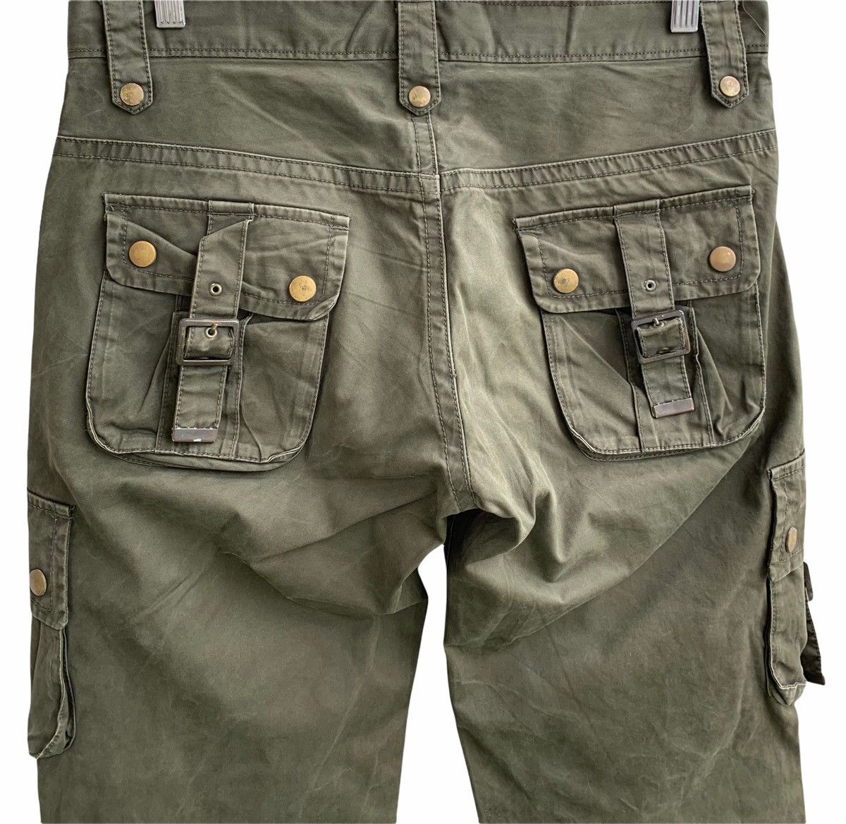 Designer × Michel Klein Japanese Brand Michel Klein Multi Pocket Cargo Pants Size US 32 / EU 48 - 4 Thumbnail