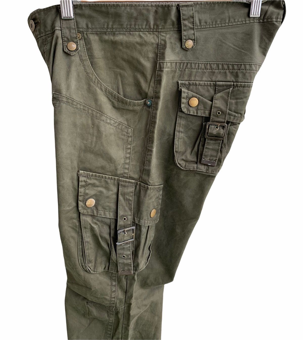 Designer × Michel Klein Japanese Brand Michel Klein Multi Pocket Cargo Pants Size US 32 / EU 48 - 3 Thumbnail