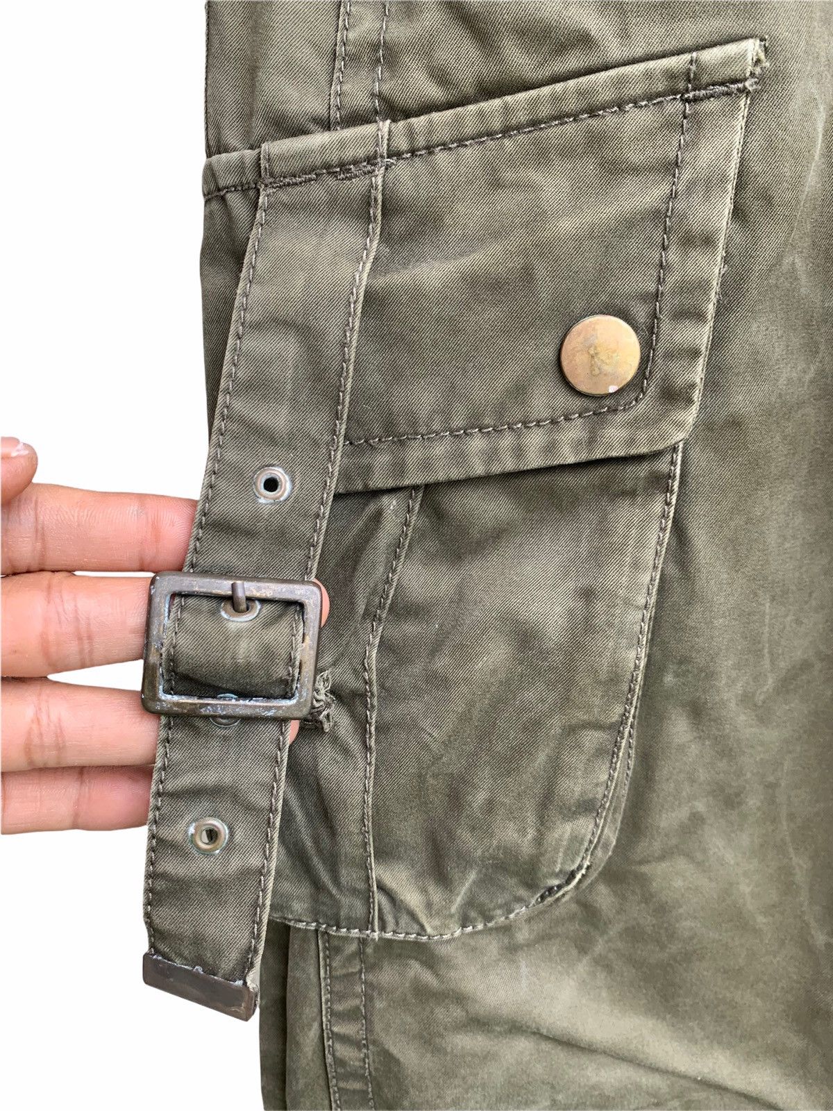 Designer × Michel Klein Japanese Brand Michel Klein Multi Pocket Cargo Pants Size US 32 / EU 48 - 10 Thumbnail