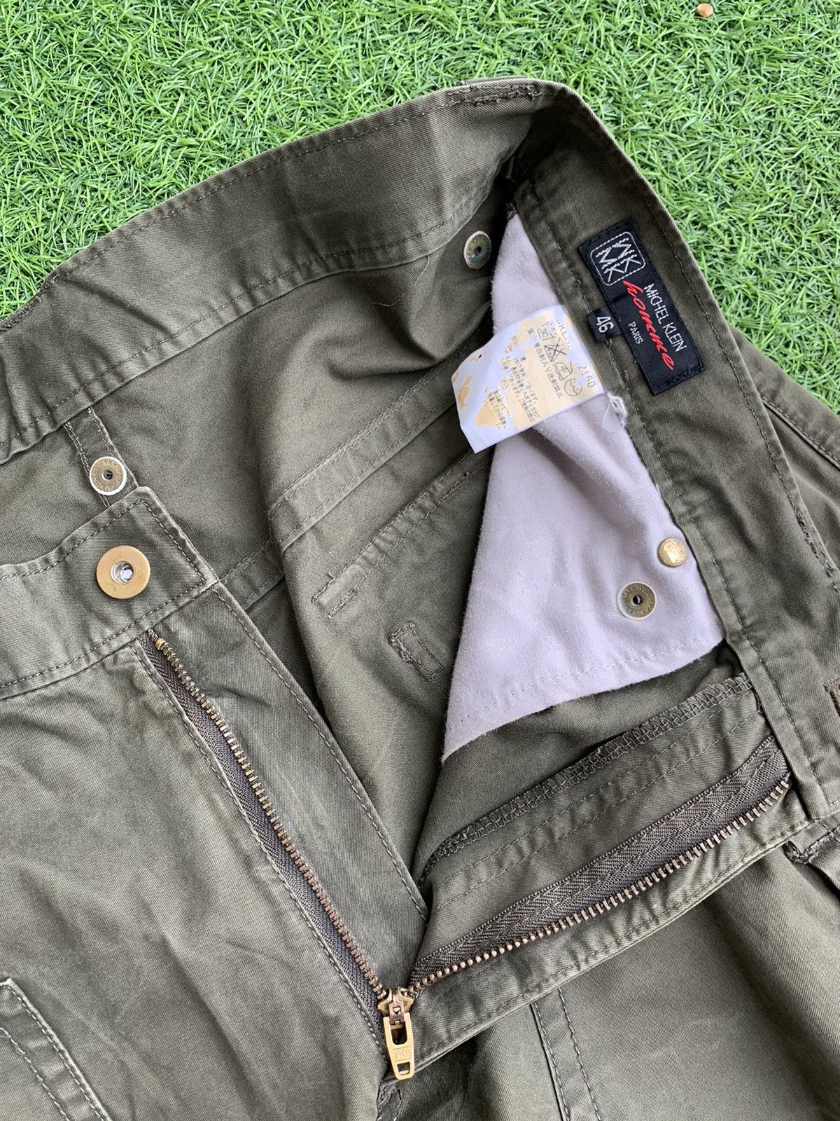 Designer × Michel Klein Japanese Brand Michel Klein Multi Pocket Cargo Pants Size US 32 / EU 48 - 12 Thumbnail