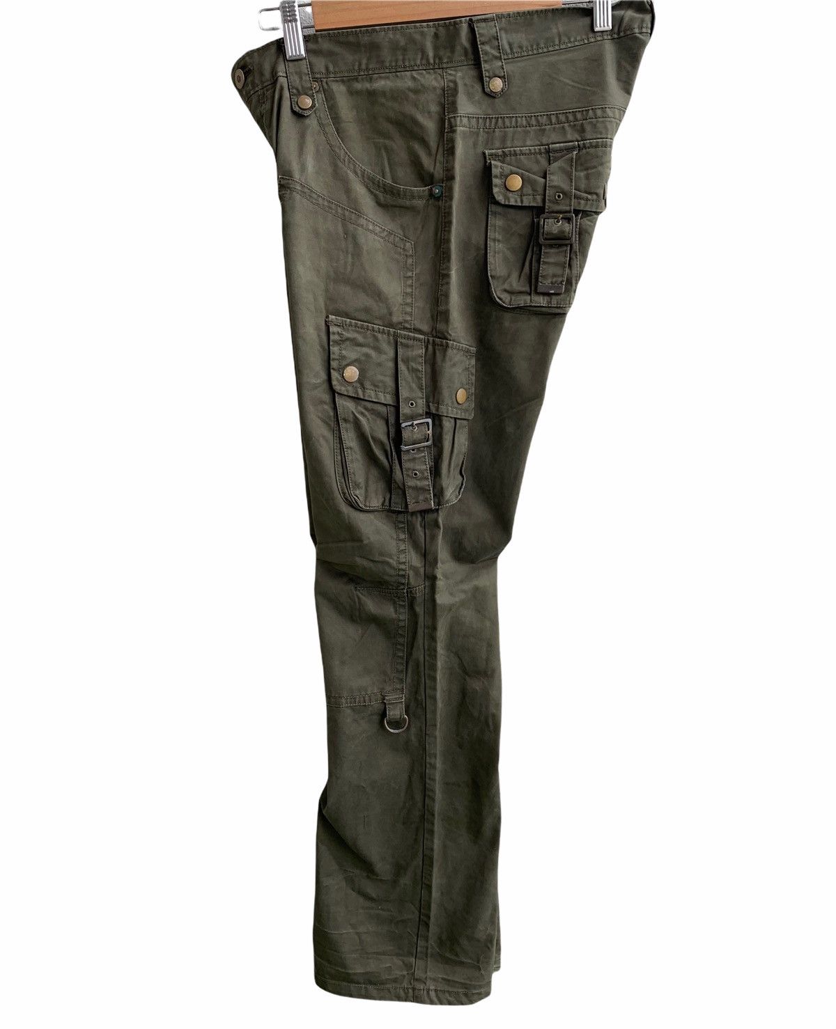 Designer × Michel Klein Japanese Brand Michel Klein Multi Pocket Cargo Pants Size US 32 / EU 48 - 2 Thumbnail