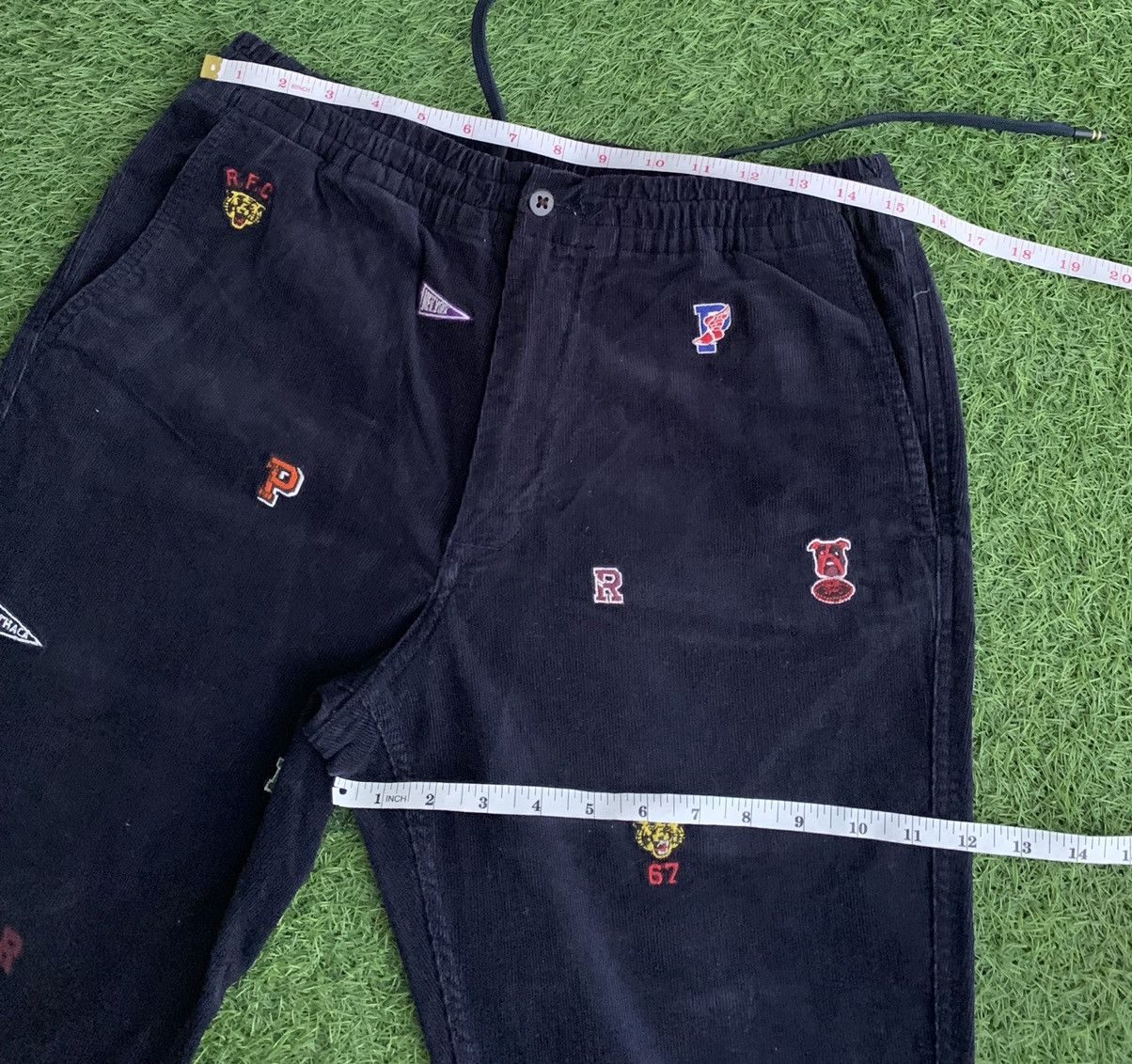 Polo Ralph Lauren × Ralph Lauren Polo Ralph Lauren All Over Patches Embroidery Pants Size US 31 - 17 Thumbnail