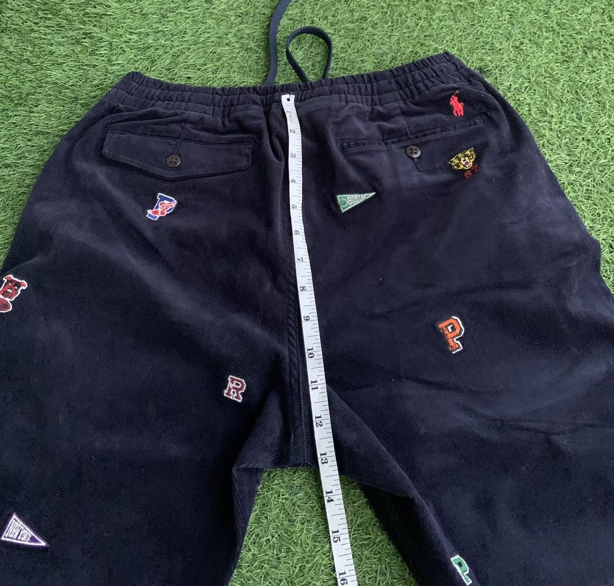 Polo Ralph Lauren × Ralph Lauren Polo Ralph Lauren All Over Patches Embroidery Pants Size US 31 - 19 Thumbnail