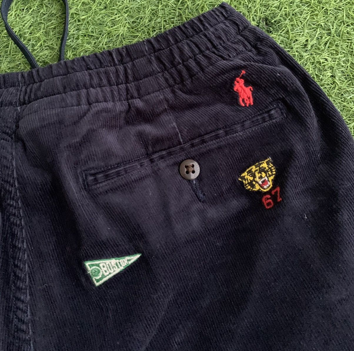 Polo Ralph Lauren × Ralph Lauren Polo Ralph Lauren All Over Patches Embroidery Pants Size US 31 - 16 Thumbnail