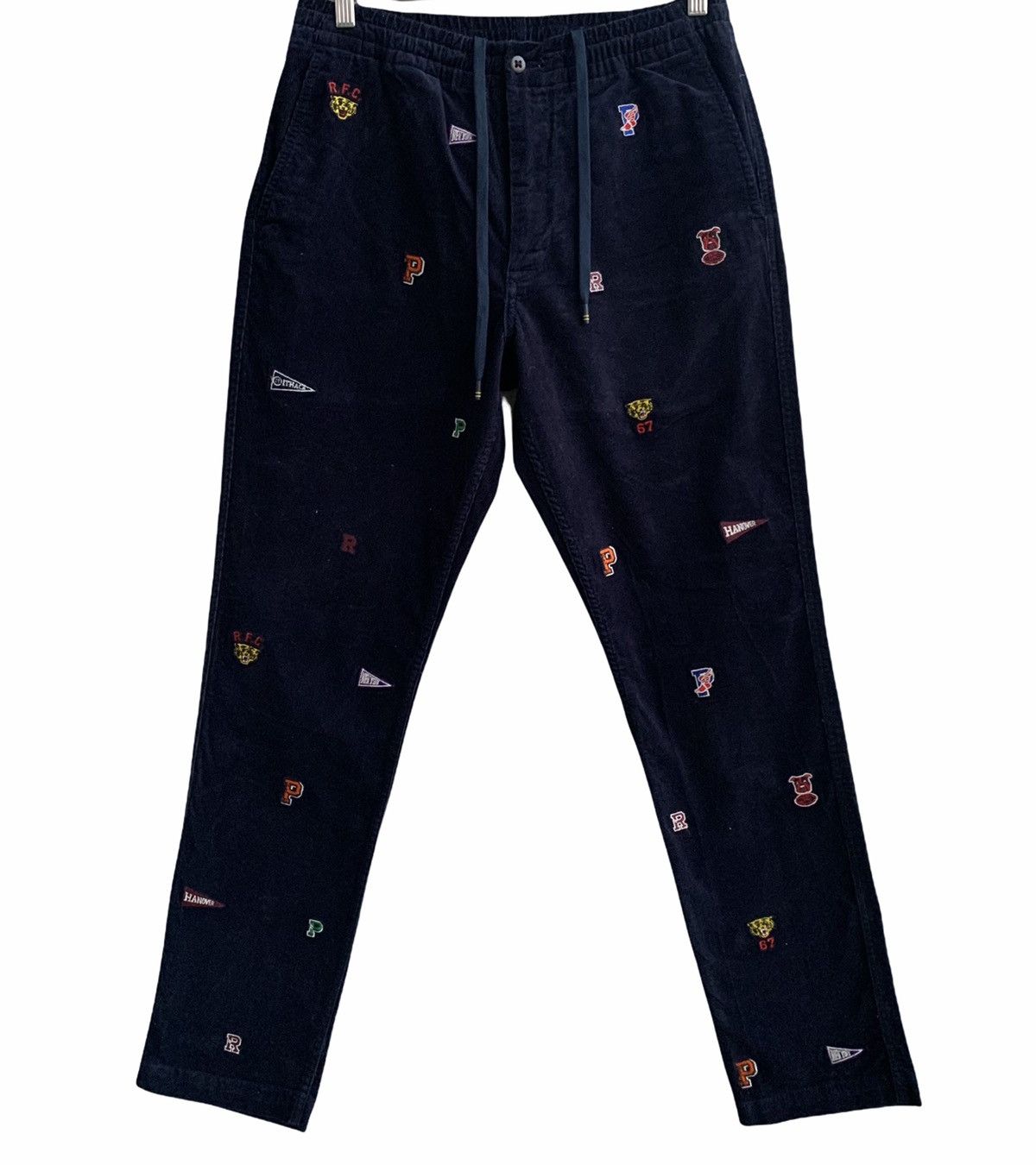 Polo Ralph Lauren × Ralph Lauren Polo Ralph Lauren All Over Patches Embroidery Pants Size US 31 - 2 Thumbnail