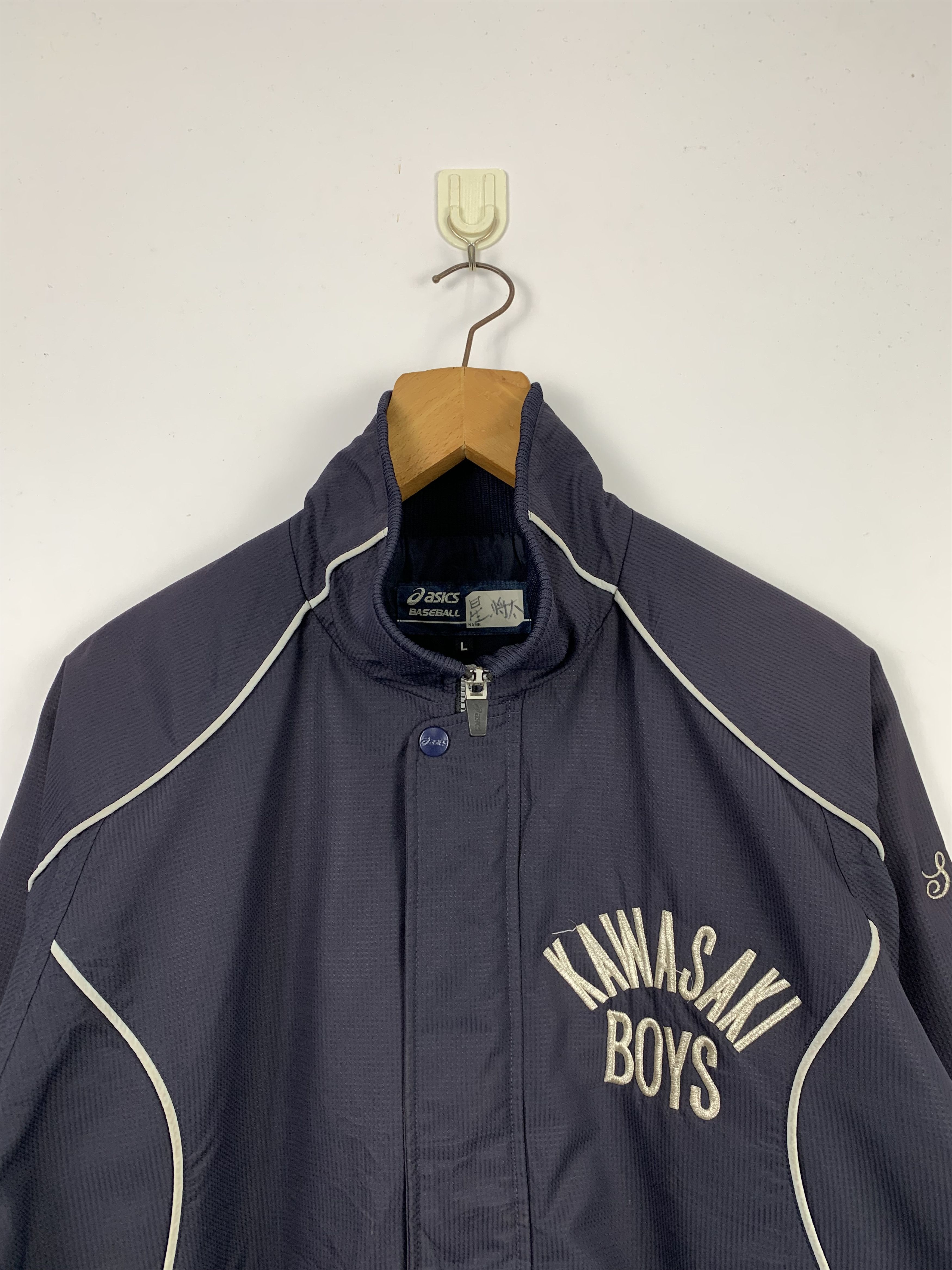 Asics Vintage Asics Kawasaki Boys Jacket J0273 Size US M / EU 48-50 / 2 - 3 Thumbnail