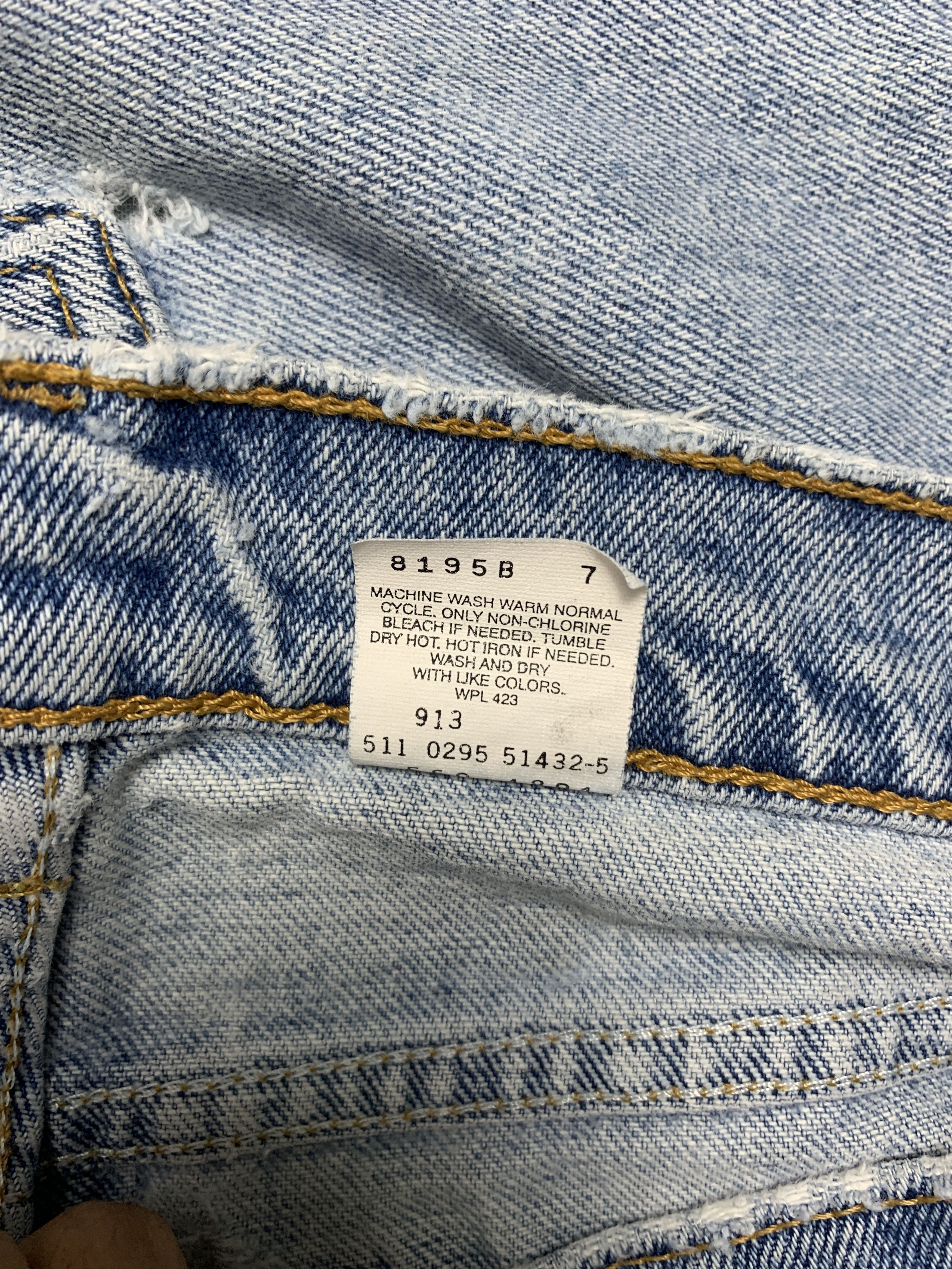 Levi's Vintage 90S Levis 560 Skinny Stone Wash Jeans Size US 34 / EU 50 - 12 Thumbnail
