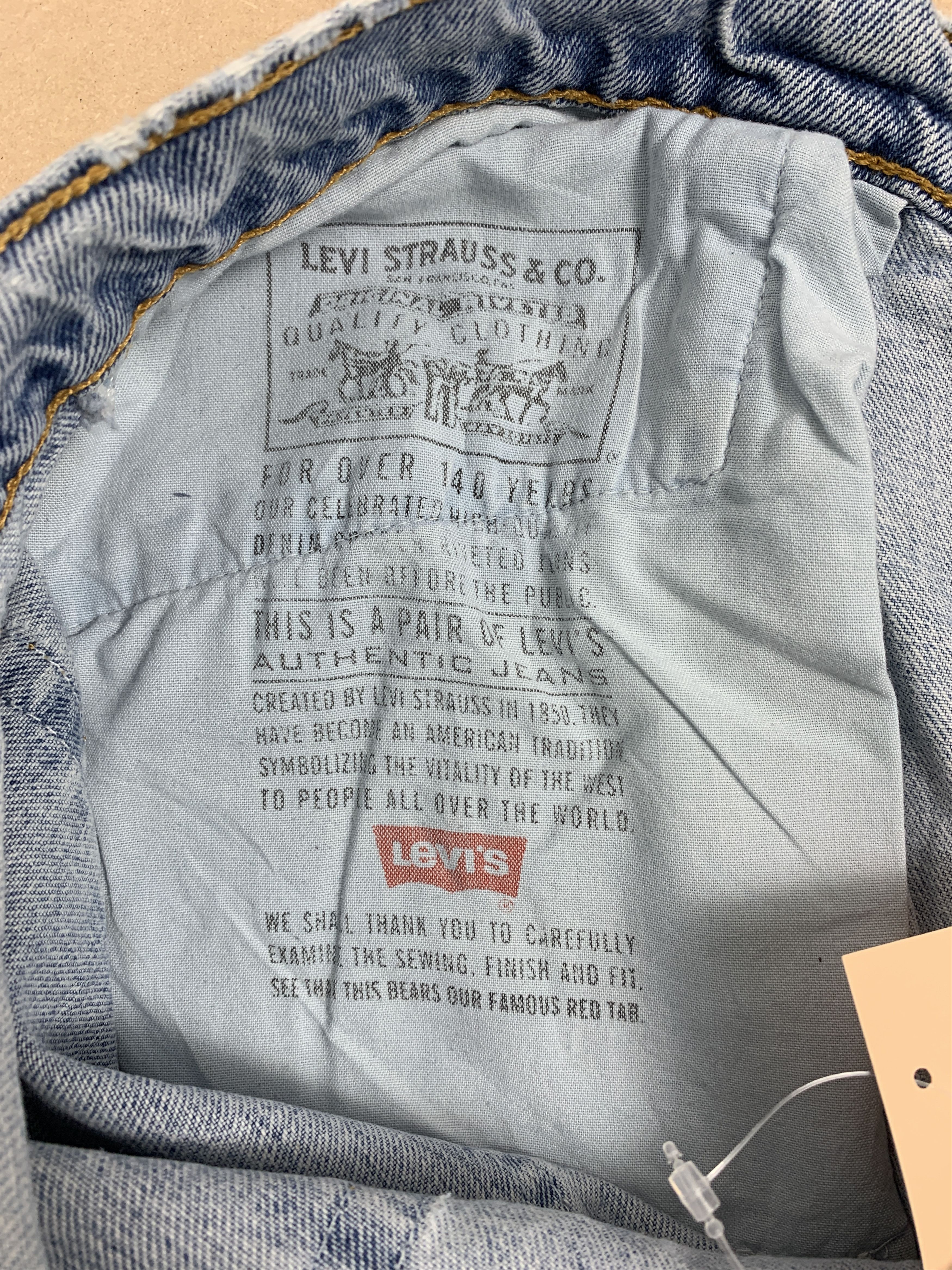 Levi's Vintage 90S Levis 560 Skinny Stone Wash Jeans Size US 34 / EU 50 - 10 Thumbnail
