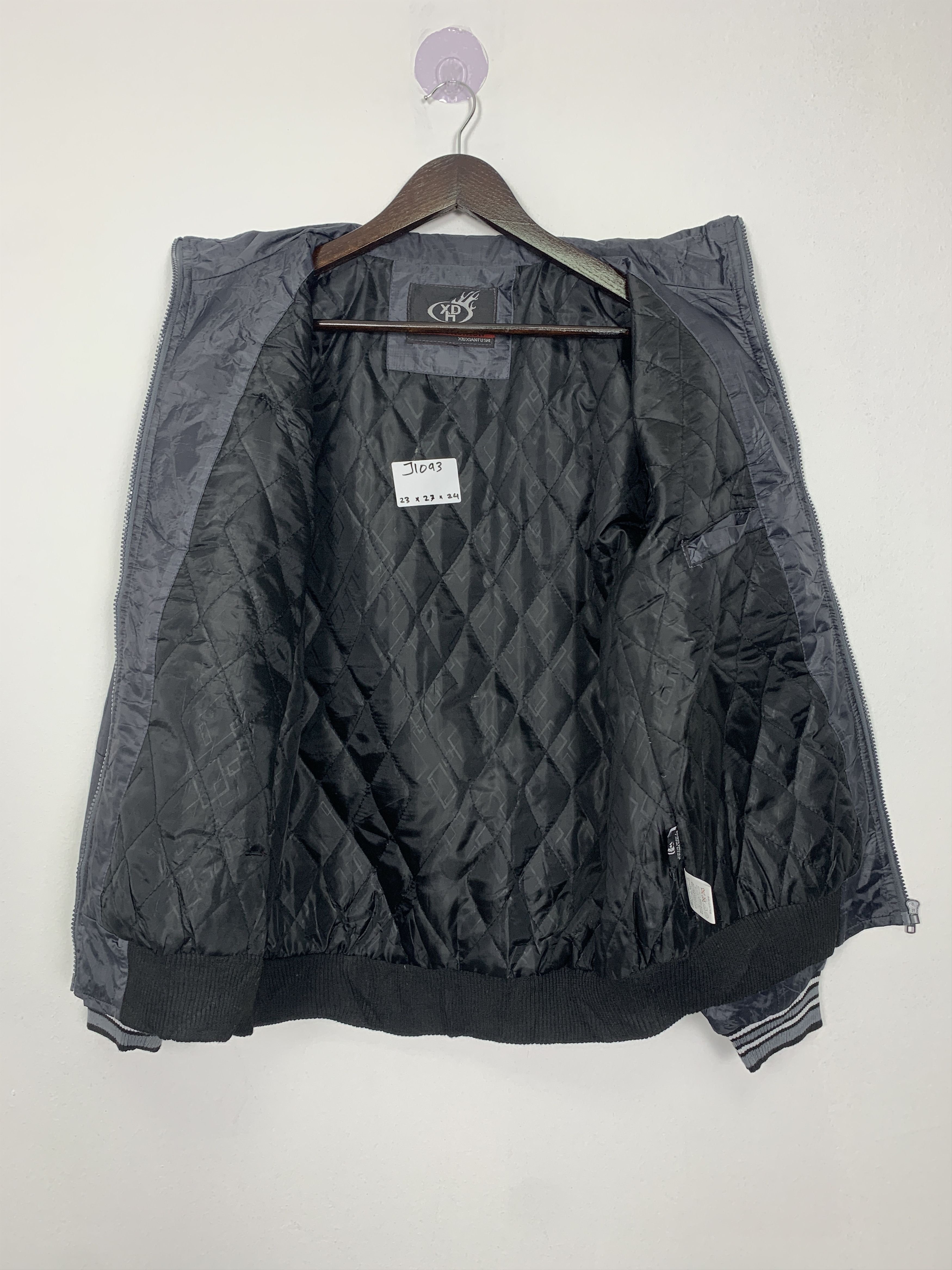 Japanese Brand × Vintage Vintage XDH Best Fashion Quilted Lining Zip Up Jacket Size US S / EU 44-46 / 1 - 7 Thumbnail