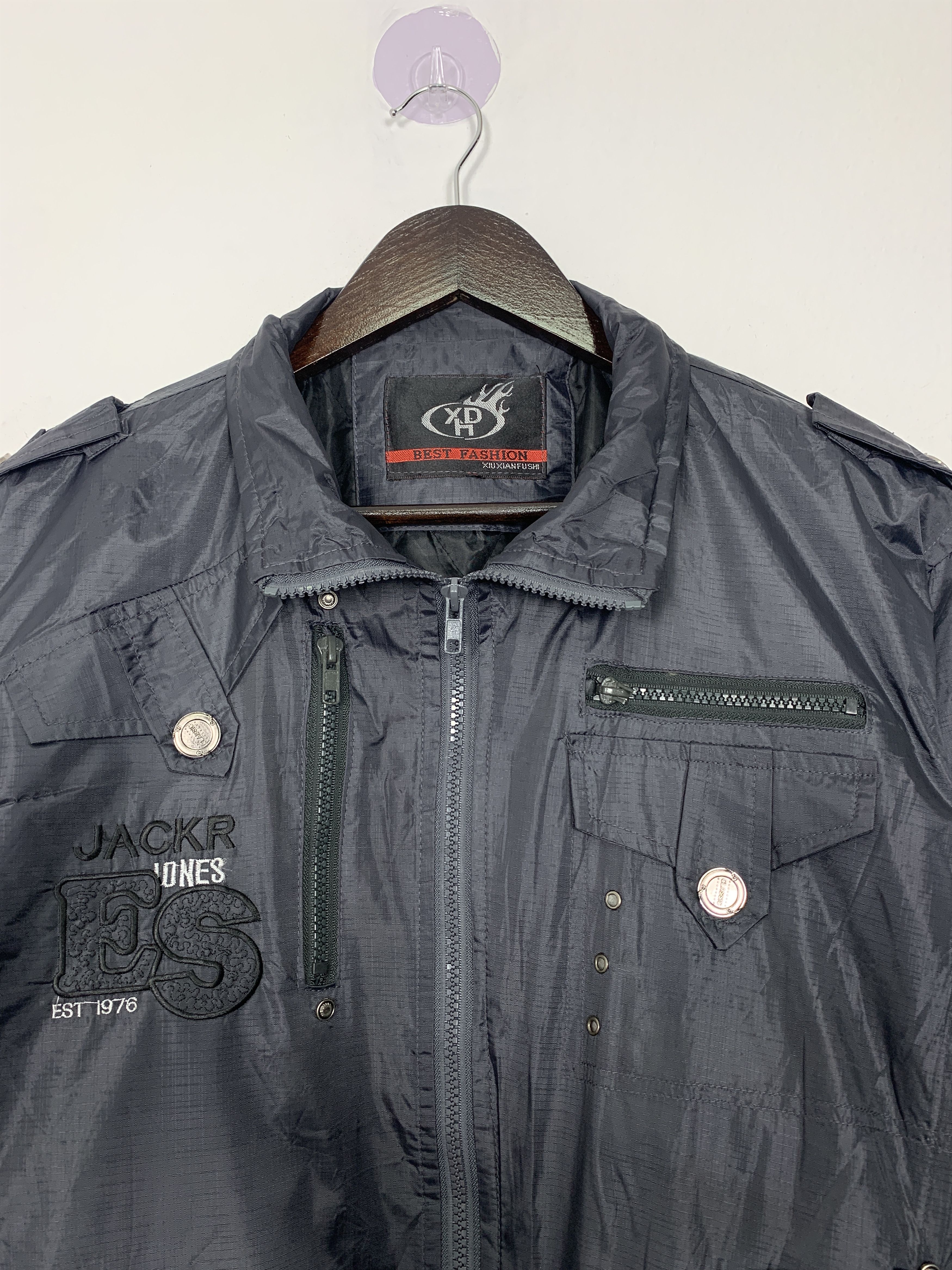 Japanese Brand × Vintage Vintage XDH Best Fashion Quilted Lining Zip Up Jacket Size US S / EU 44-46 / 1 - 3 Thumbnail