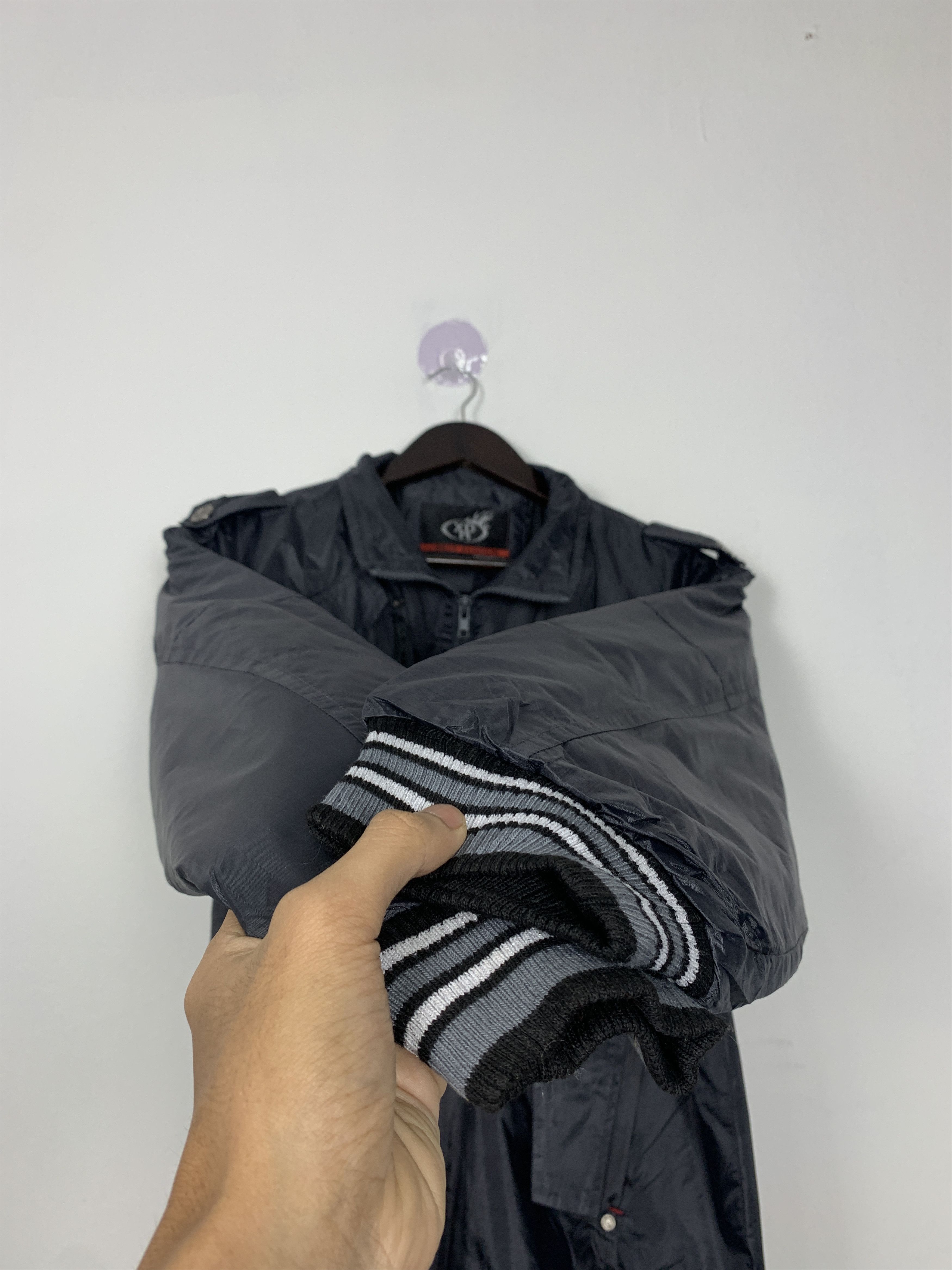 Japanese Brand × Vintage Vintage XDH Best Fashion Quilted Lining Zip Up Jacket Size US S / EU 44-46 / 1 - 6 Thumbnail