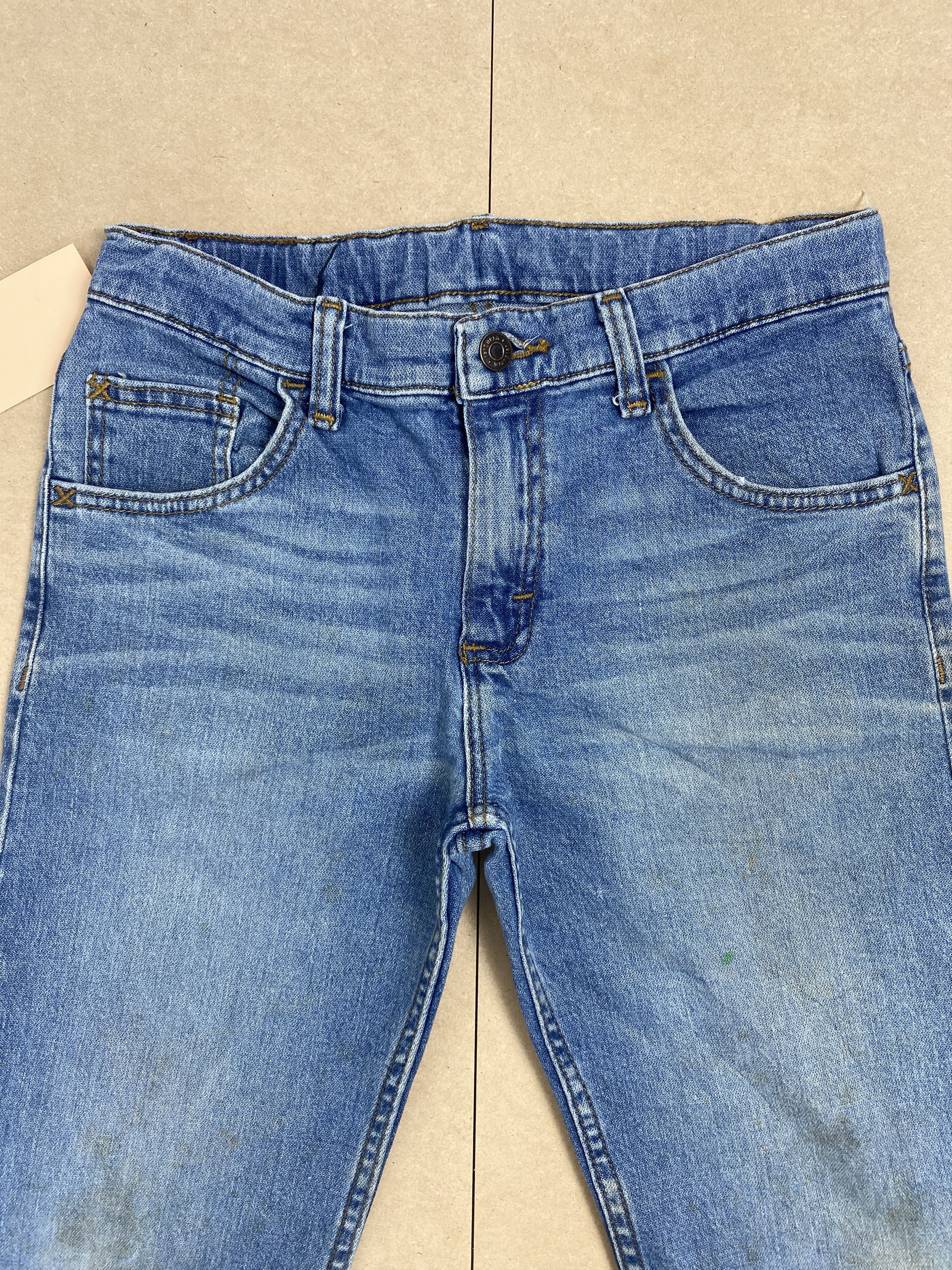 Vintage Vintage Wrangler Straight Cut Faded Blue Jeans Size US 28 / EU 44 - 2 Thumbnail