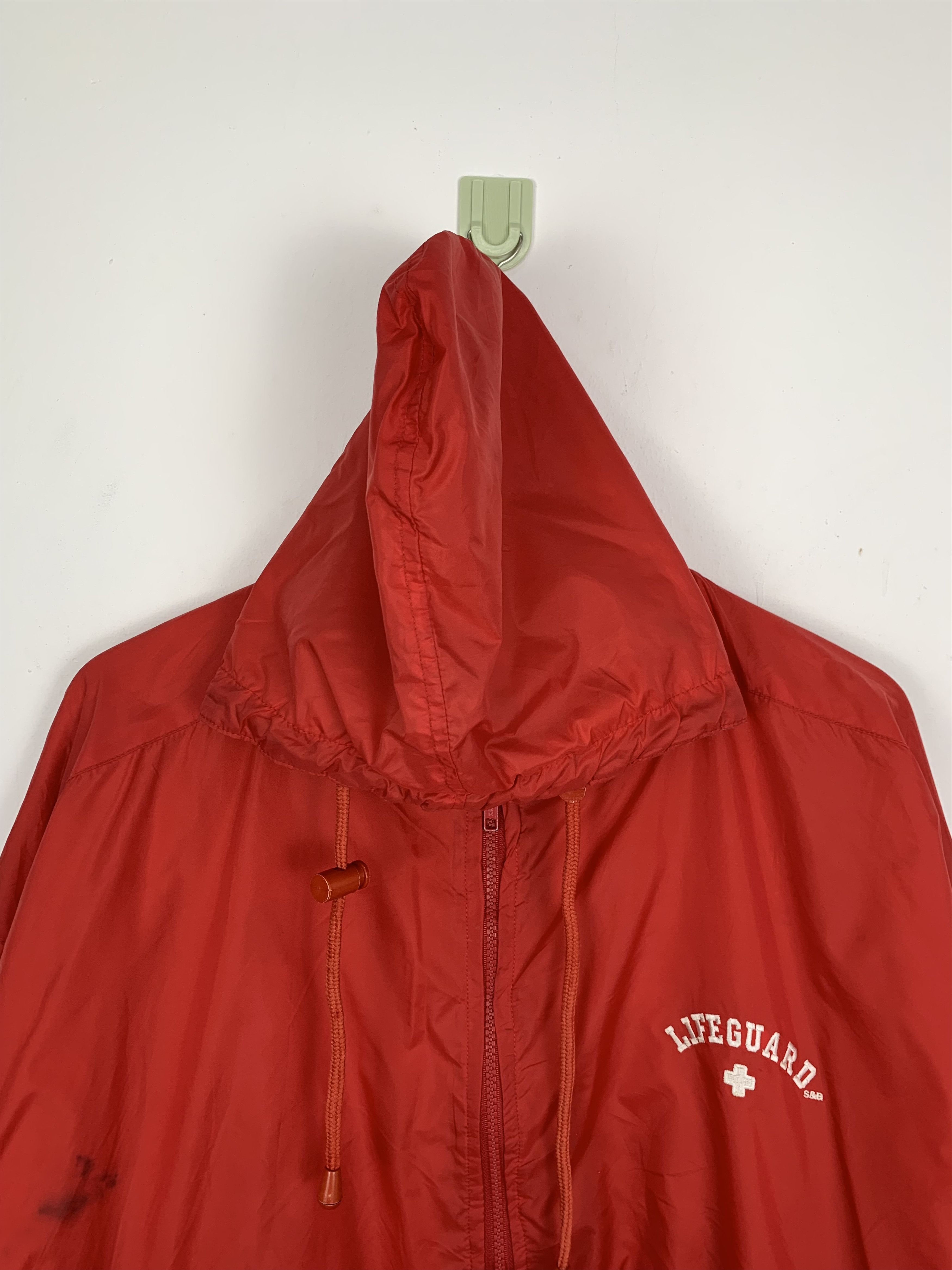 Steve And Barrys Vintage STEVE AND BARRYS LIFEGUARD Windbreaker J0663 Size US L / EU 52-54 / 3 - 2 Thumbnail