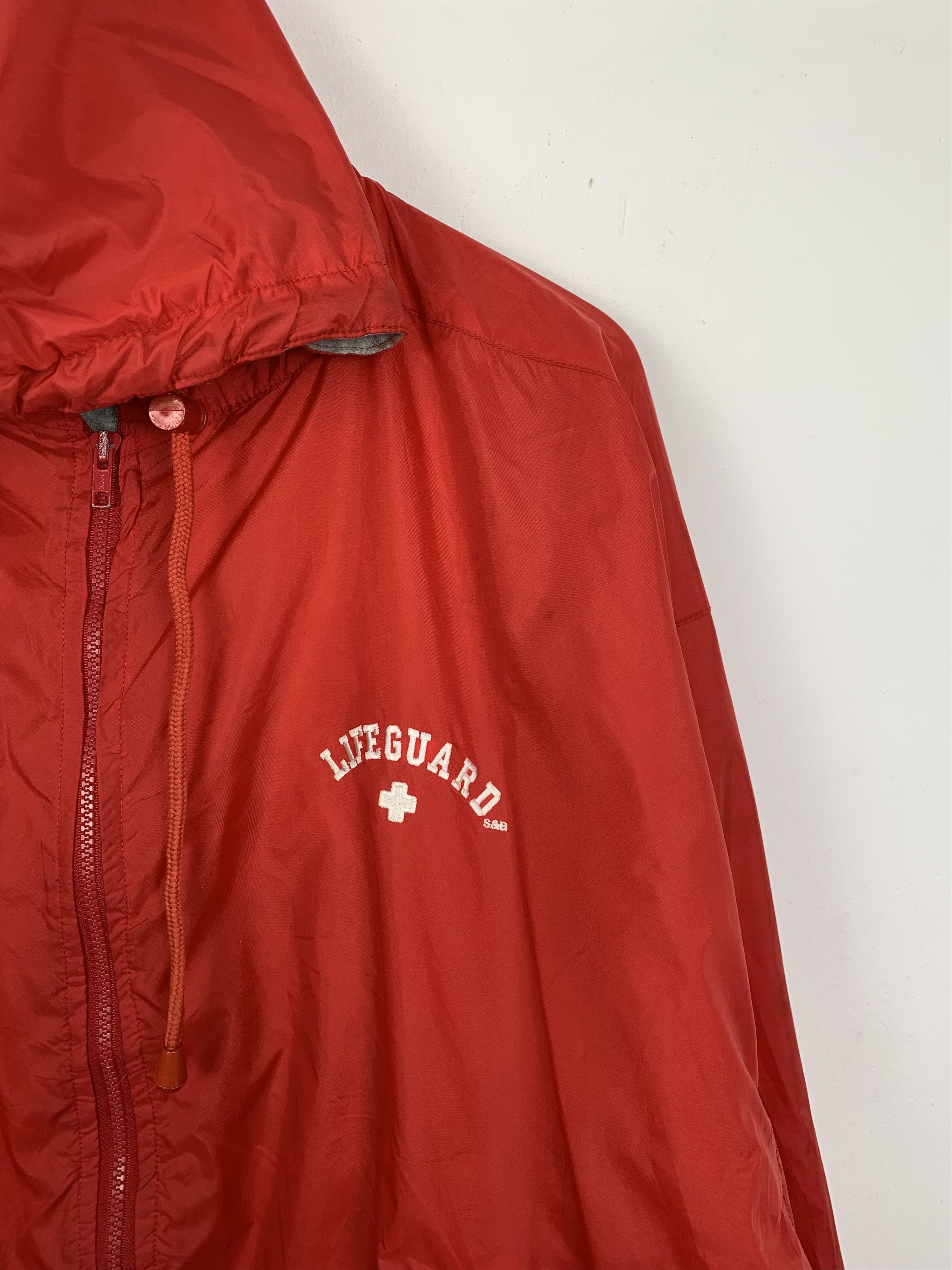 Steve And Barrys Vintage STEVE AND BARRYS LIFEGUARD Windbreaker J0663 Size US L / EU 52-54 / 3 - 4 Thumbnail