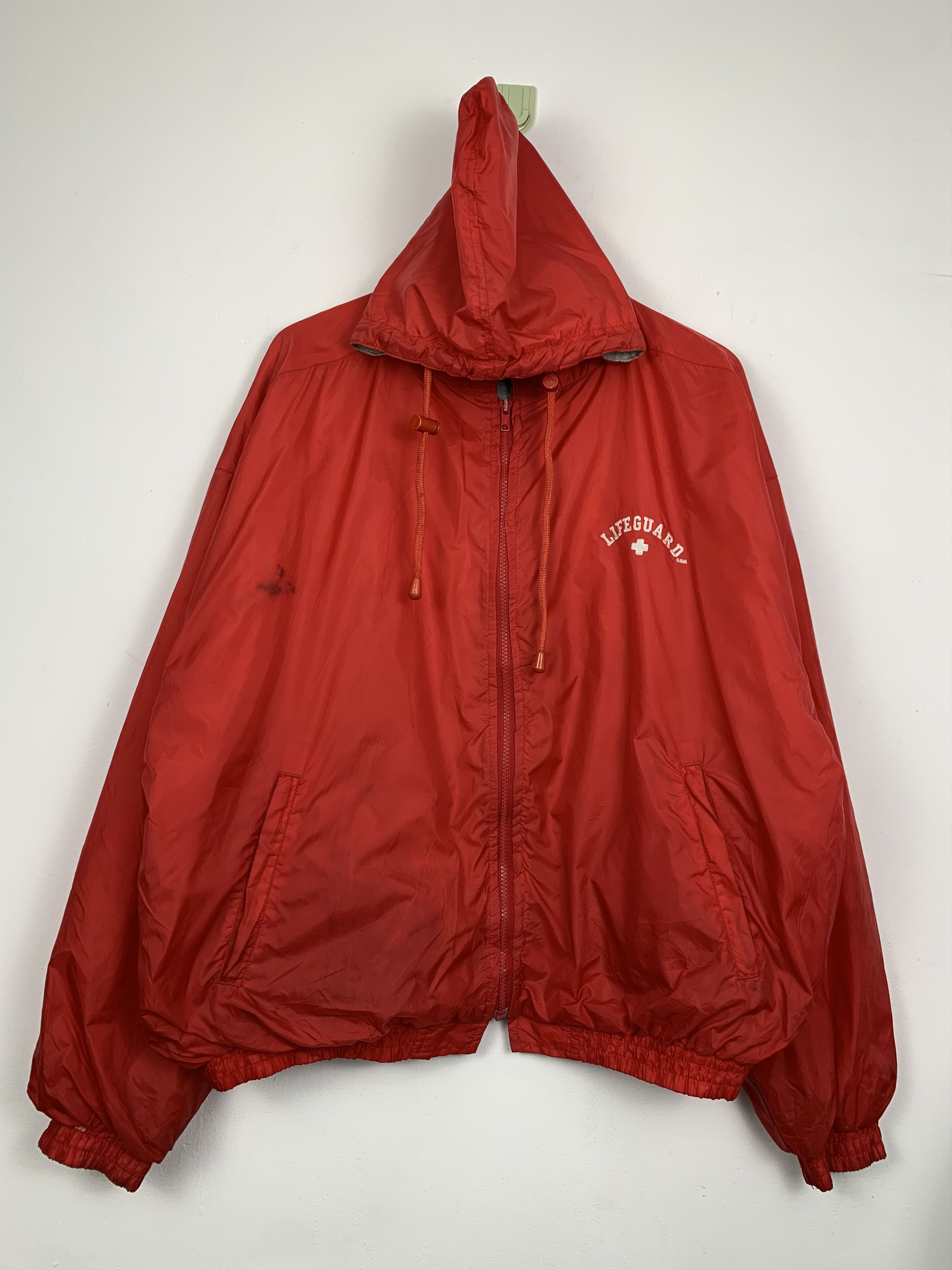 Steve And Barrys Vintage STEVE AND BARRYS LIFEGUARD Windbreaker J0663 Size US L / EU 52-54 / 3 - 1 Thumbnail