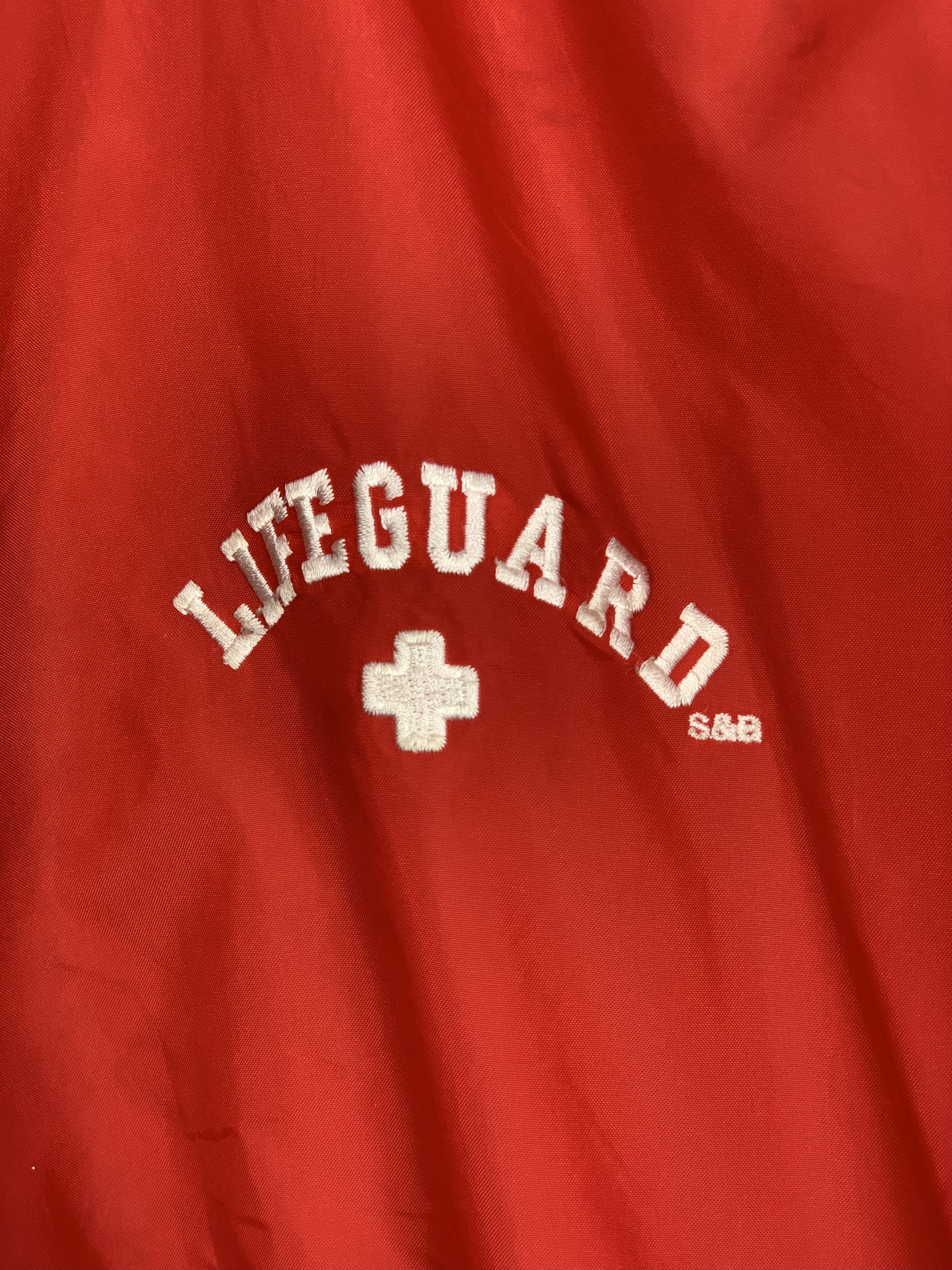 Steve And Barrys Vintage STEVE AND BARRYS LIFEGUARD Windbreaker J0663 Size US L / EU 52-54 / 3 - 5 Thumbnail