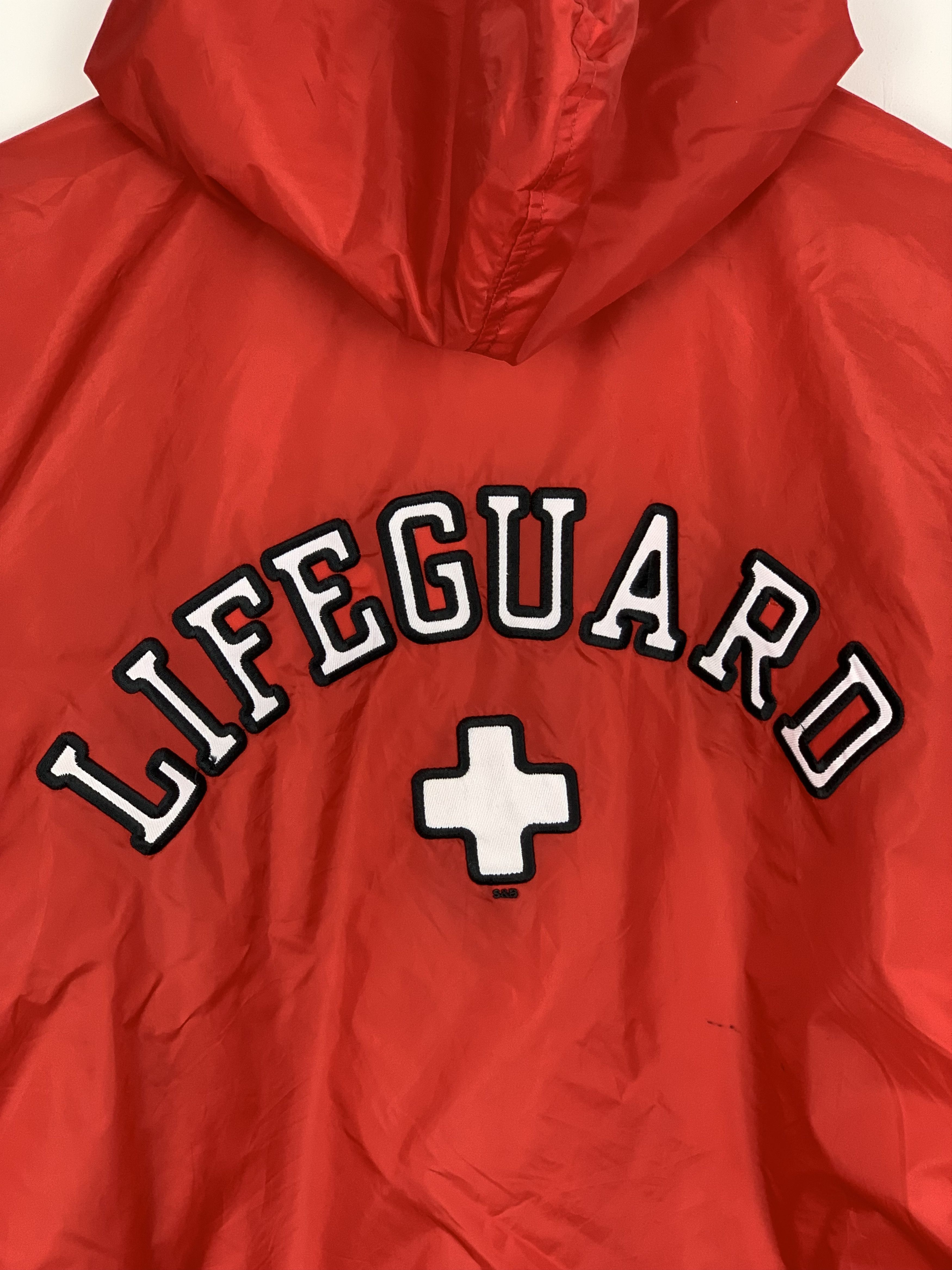 Steve And Barrys Vintage STEVE AND BARRYS LIFEGUARD Windbreaker J0663 Size US L / EU 52-54 / 3 - 15 Thumbnail