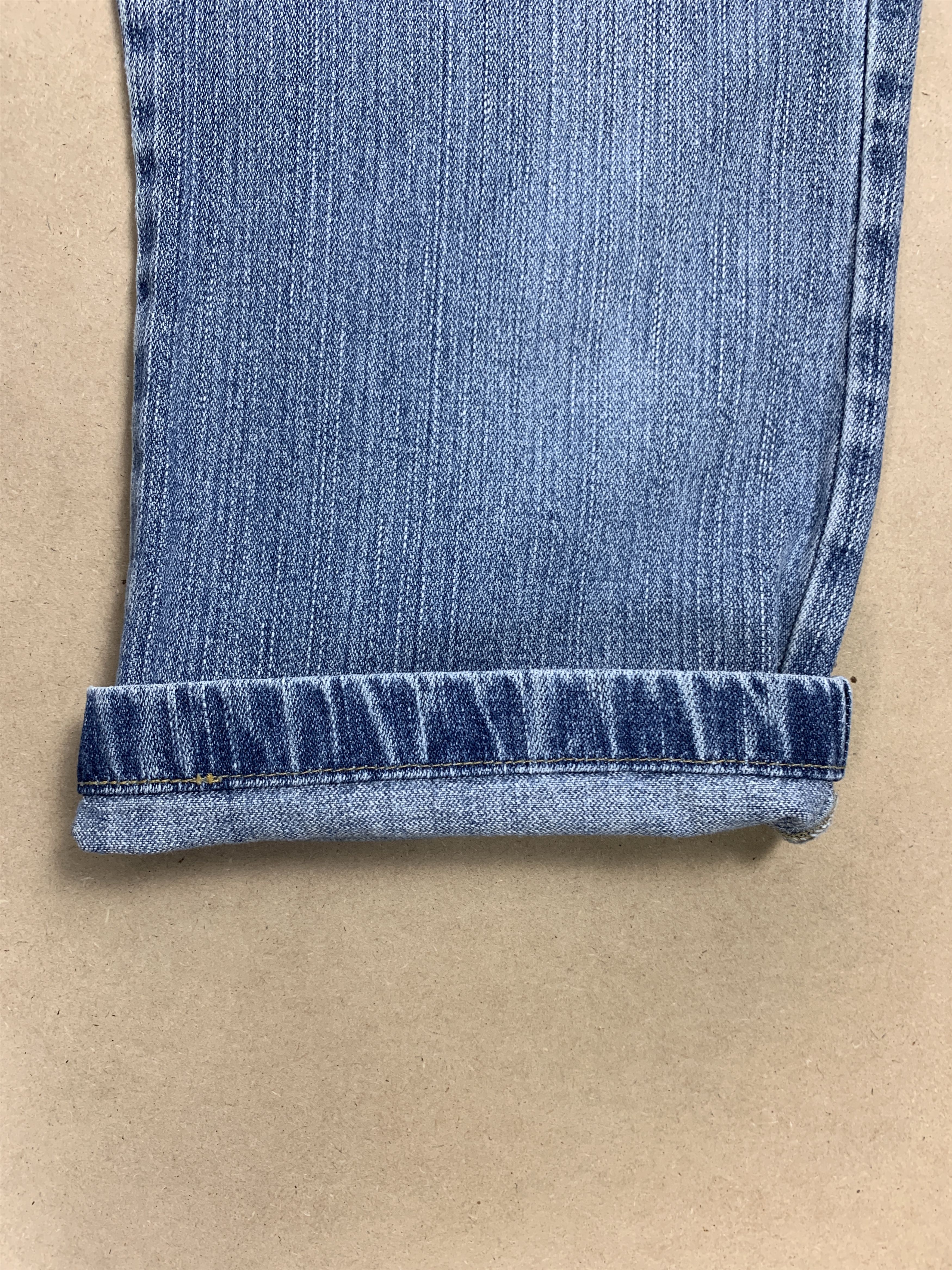 Levi's Vintage Levis Nouveau 3 Quarter Mid Wash Jeans Size US 34 / EU 50 - 5 Thumbnail