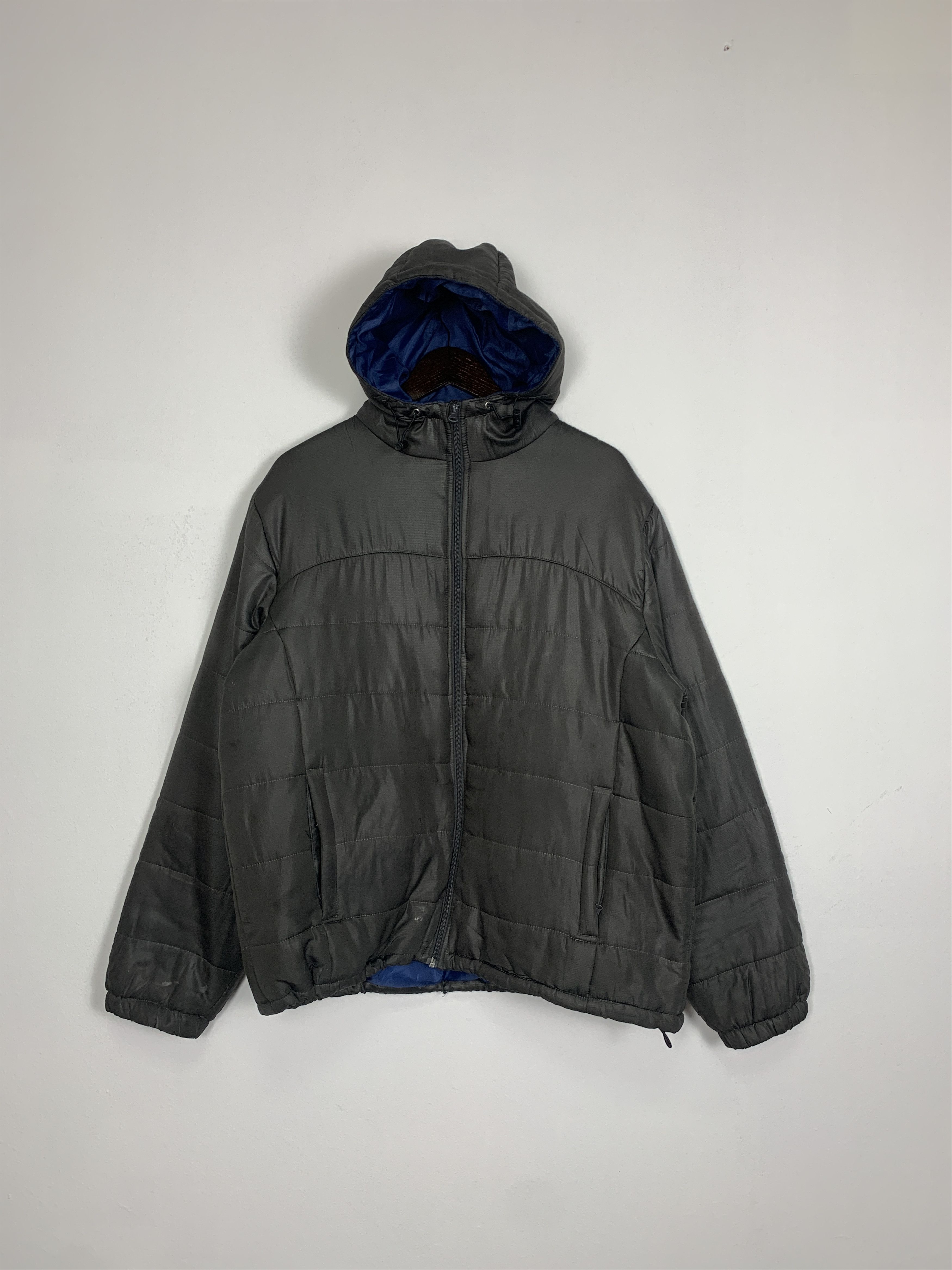 Japanese Brand Vintage Japanese Brand Puffer Hoodie Jacket Size US L / EU 52-54 / 3 - 1 Thumbnail