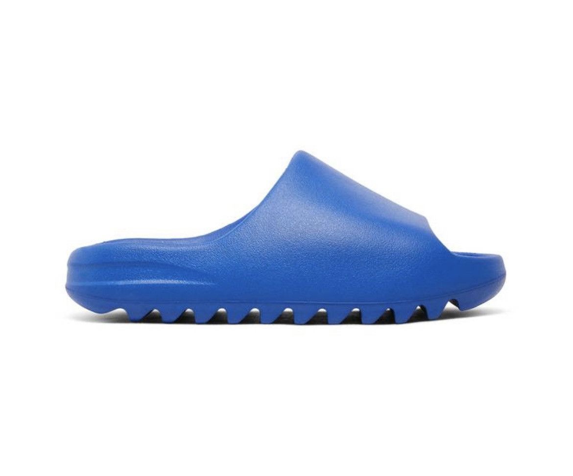 Adidas × Kanye West Yeezy Slide Azure Size US 11 / EU 44 - 6 Thumbnail