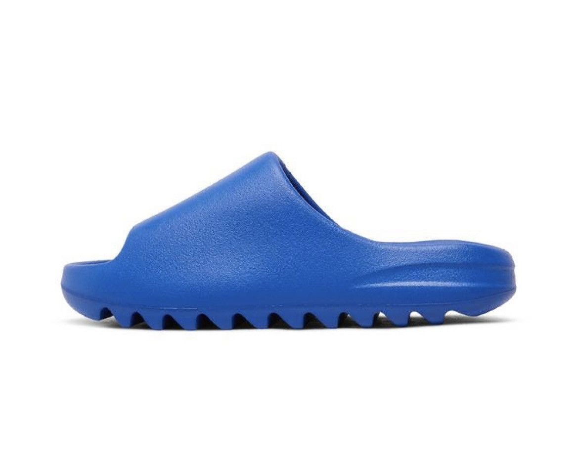 Adidas × Kanye West Yeezy Slide Azure Size US 11 / EU 44 - 8 Thumbnail