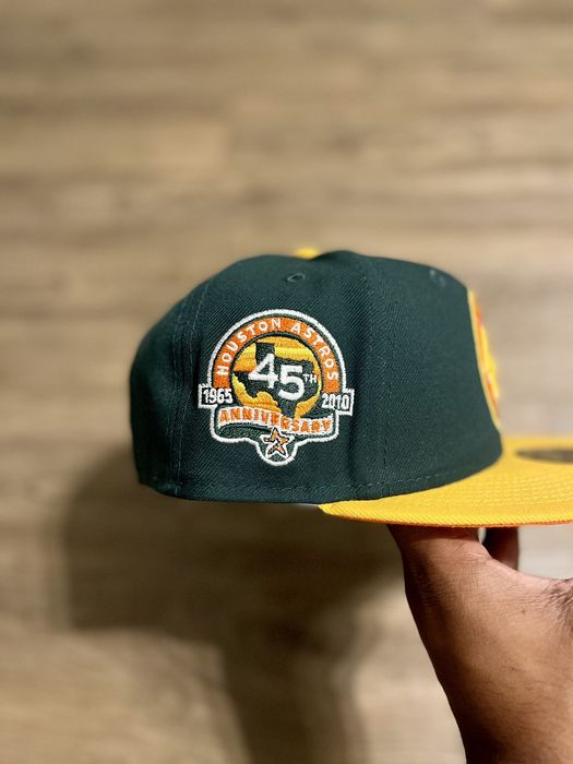 New Era HOF New Era Houston Astros Quack Pack 2 Tone 45th Anni 7 1/8