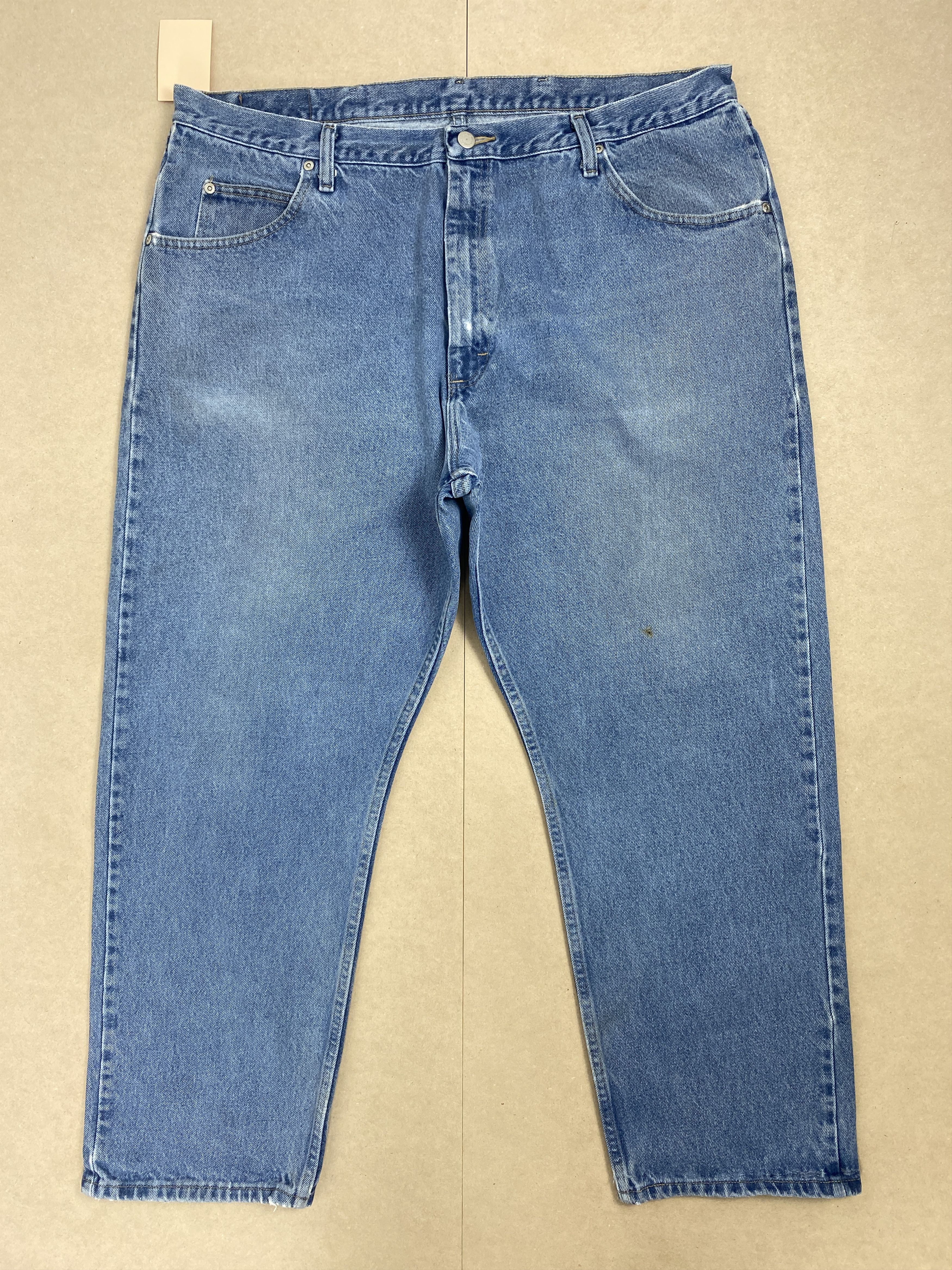 image of Vintage Wrangler Straight Cut Mid Wash Jeans, Men's (Size 40)