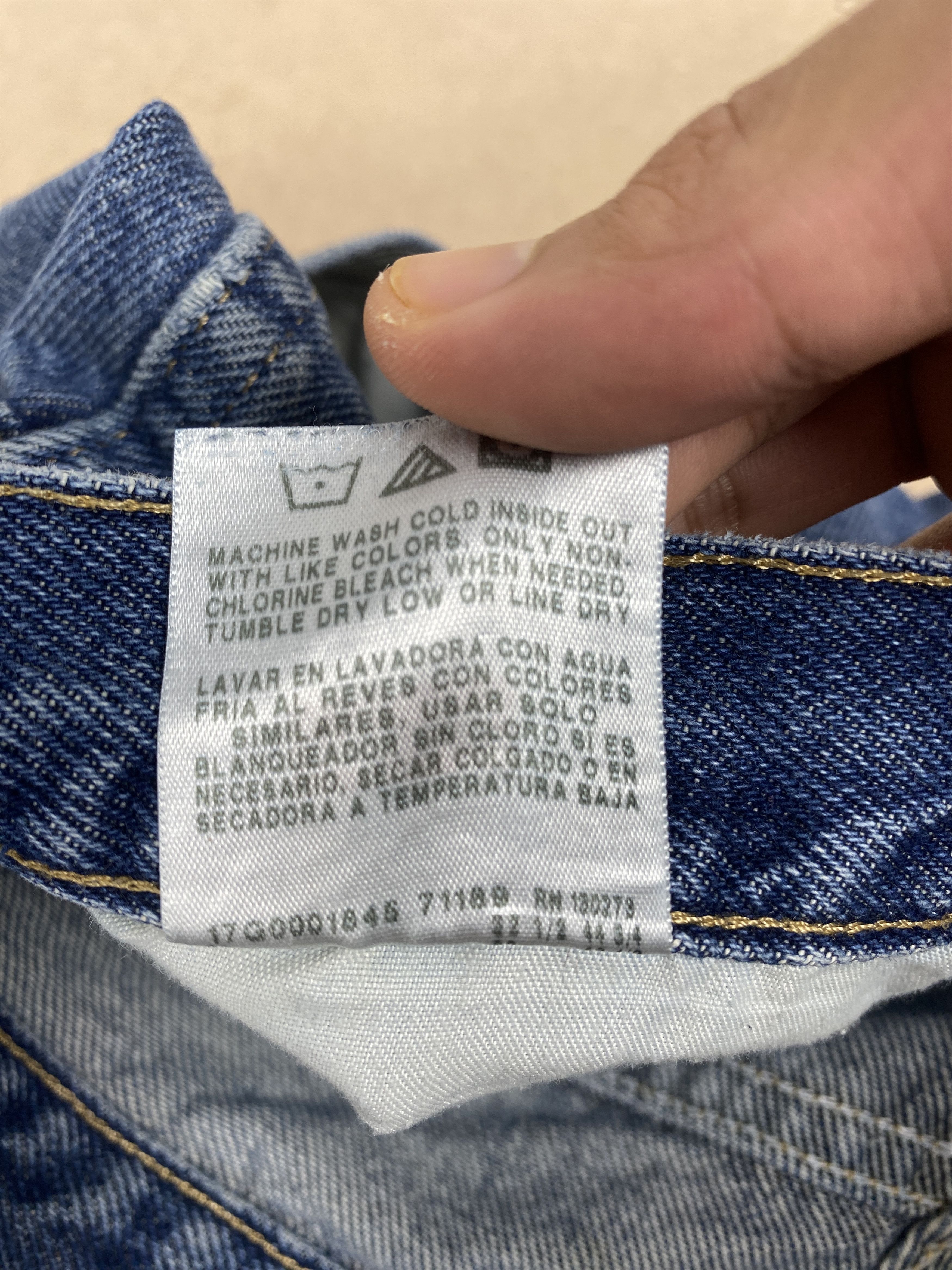 Vintage × Wrangler Vintage Wrangler Straight Cut Faded Blue Jeans Size US 32 / EU 48 - 9 Thumbnail