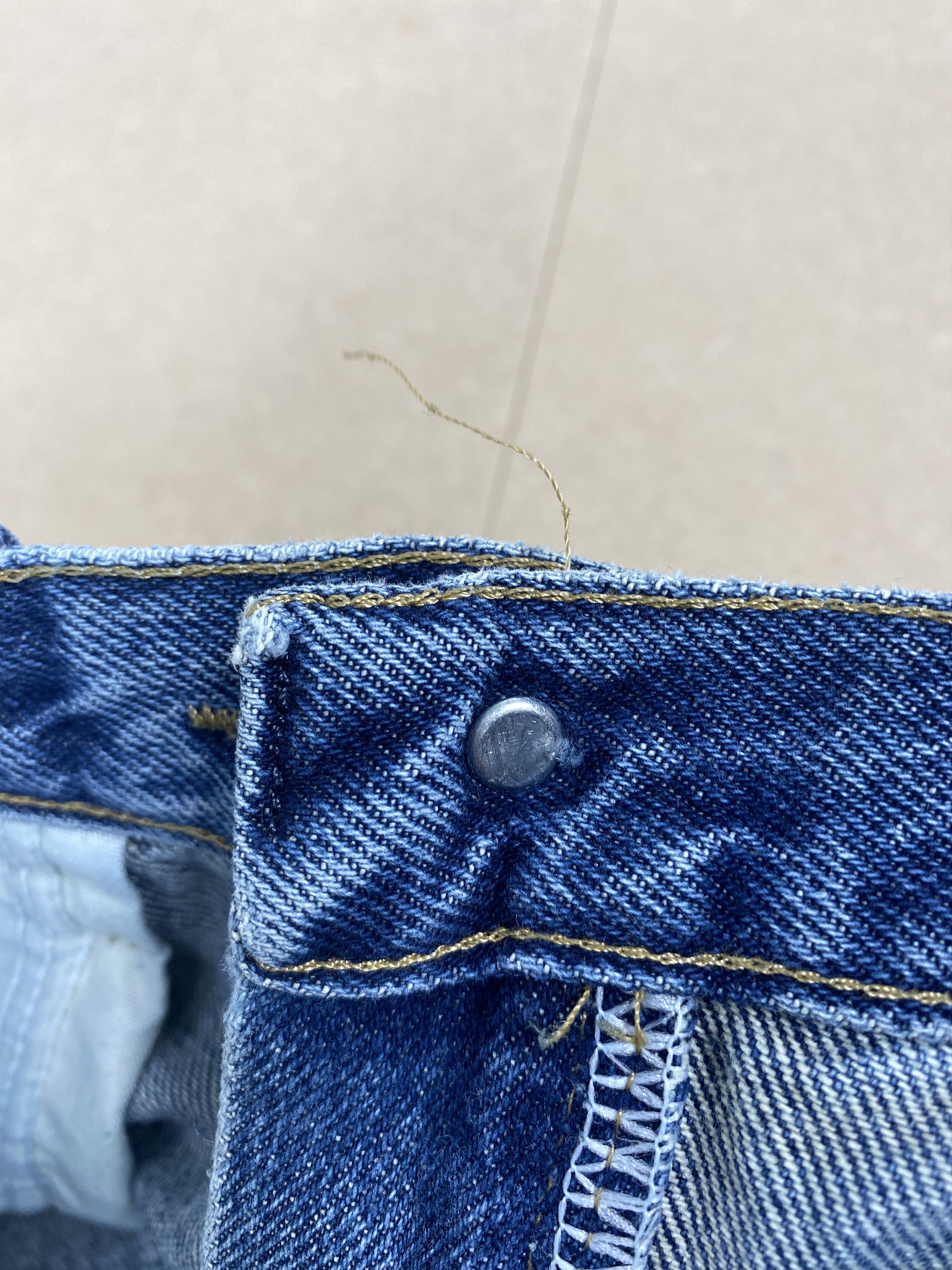 Vintage × Wrangler Vintage Wrangler Straight Cut Faded Blue Jeans Size US 32 / EU 48 - 10 Thumbnail