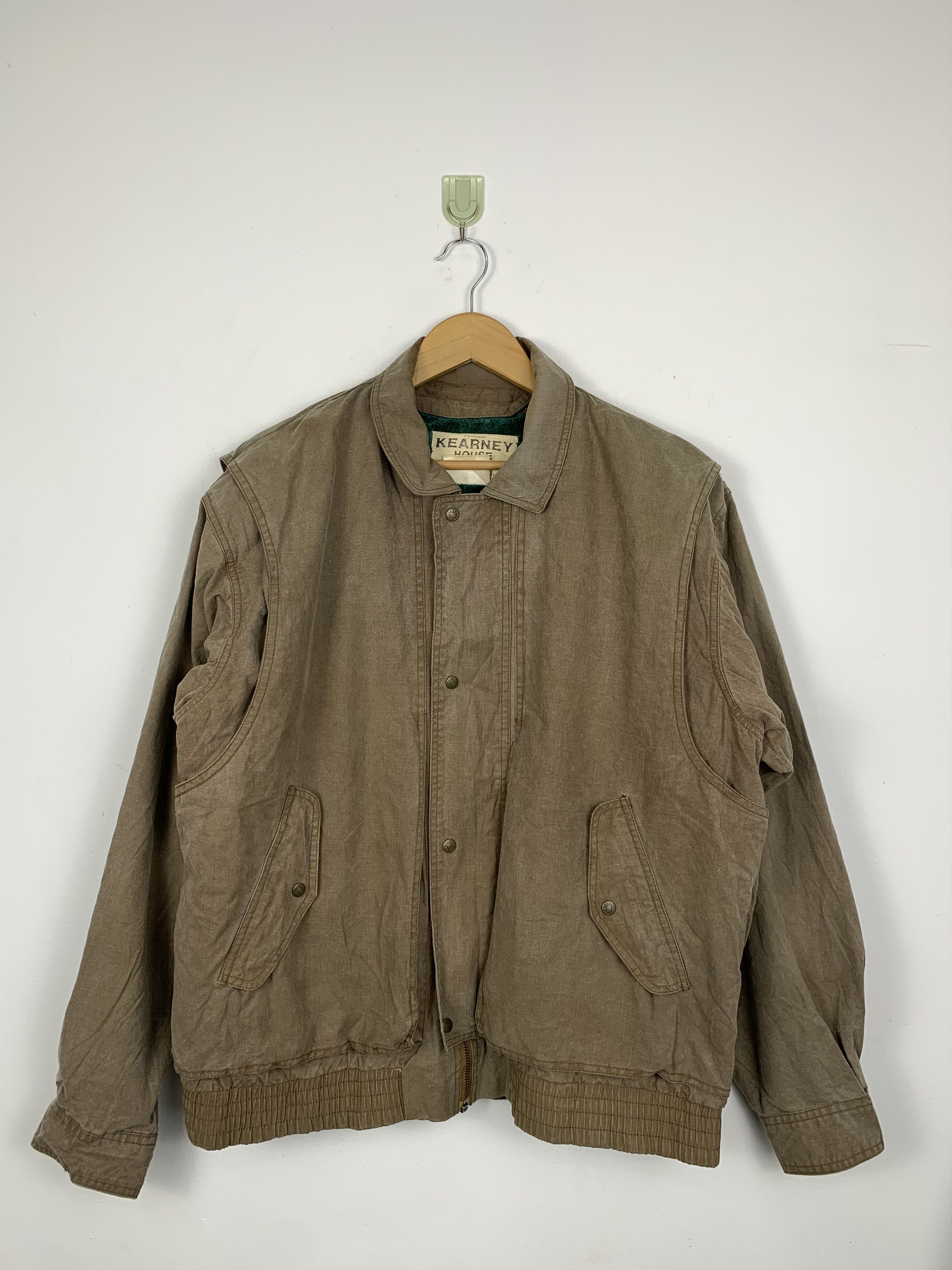 Japanese Brand Vintage KEARNEY HOUSE Sherpa Lining Jacket J0688 Size US M / EU 48-50 / 2 - 1 Thumbnail