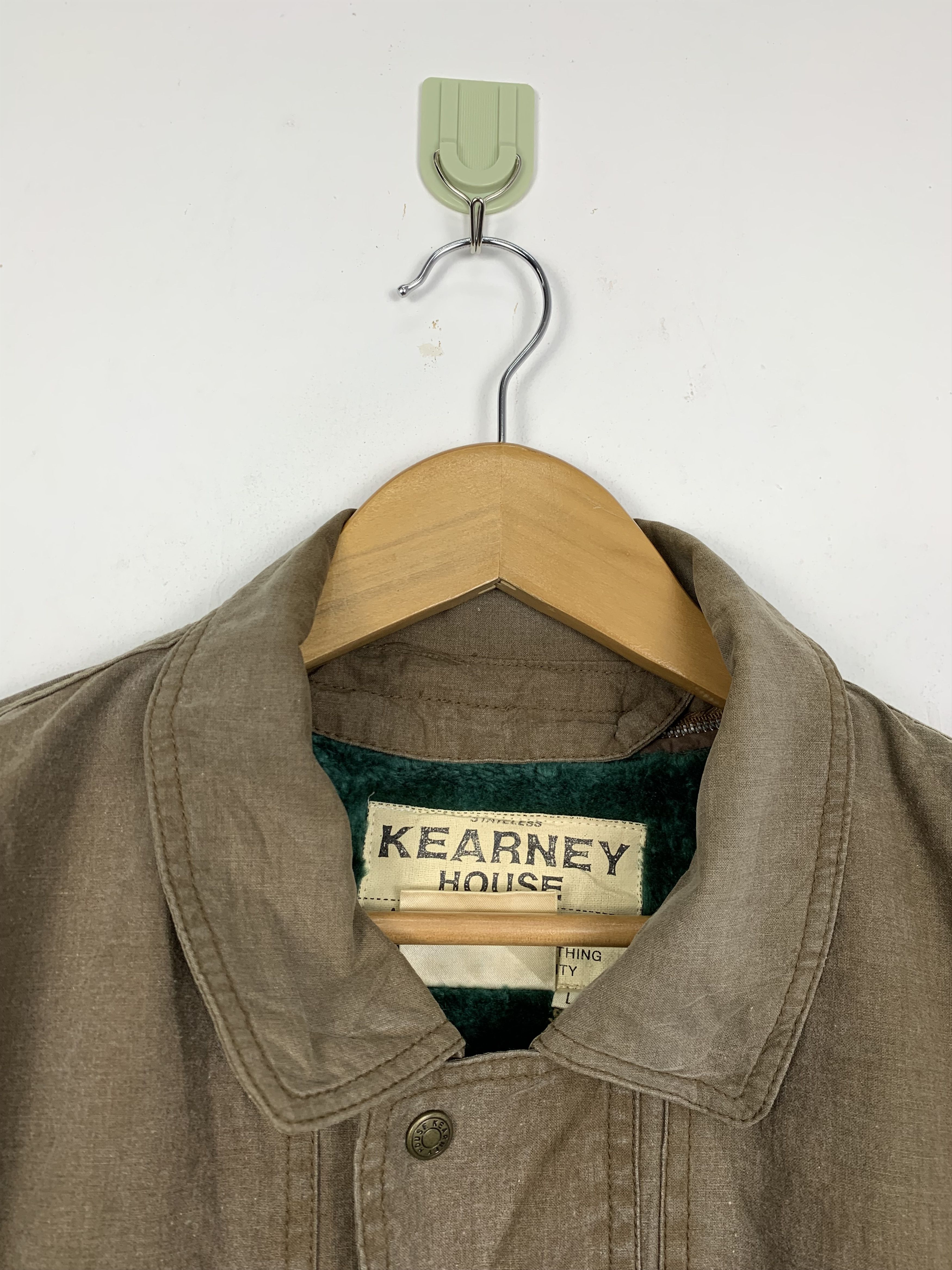 Japanese Brand Vintage KEARNEY HOUSE Sherpa Lining Jacket J0688 Size US M / EU 48-50 / 2 - 5 Thumbnail