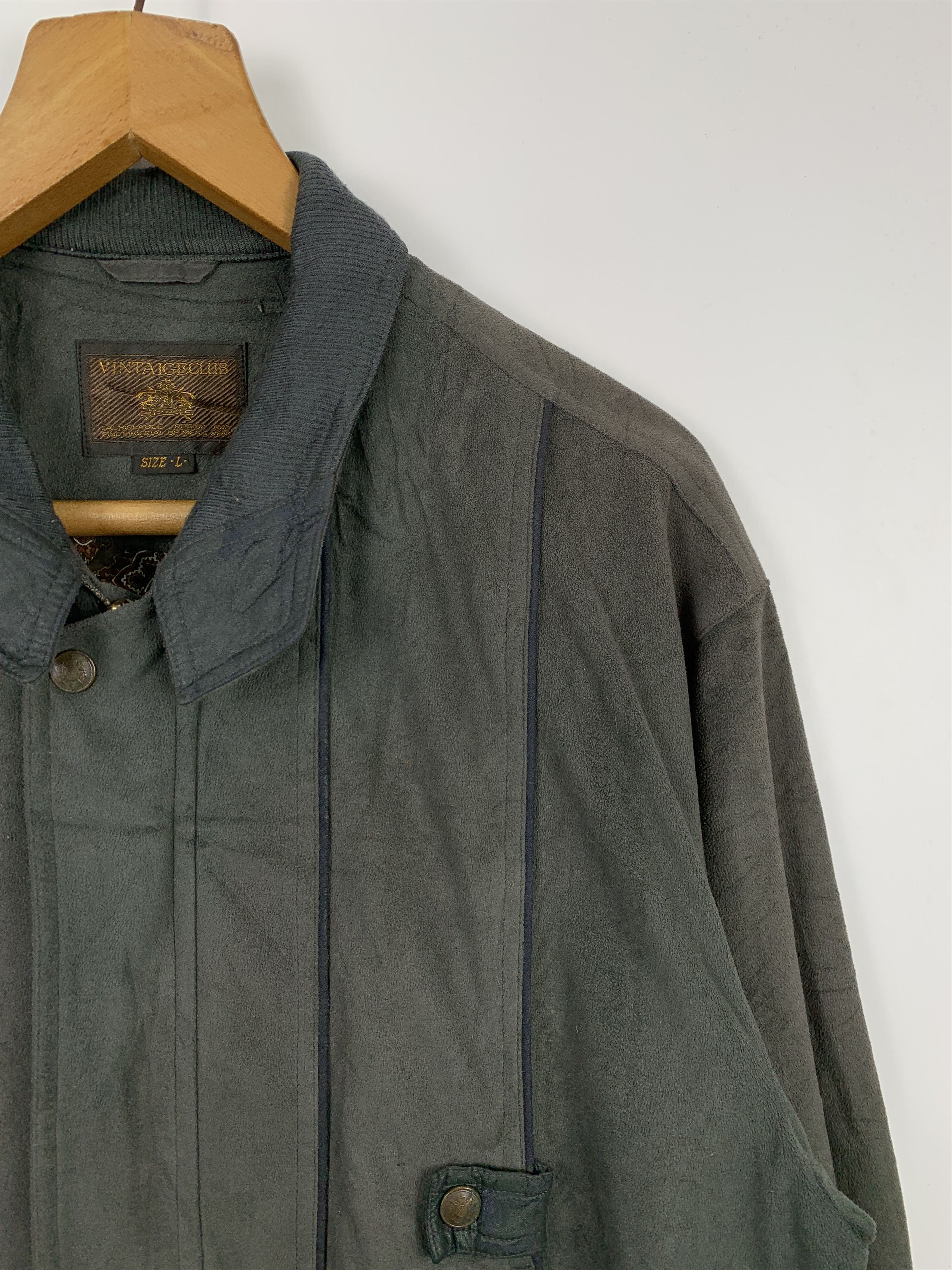 Japanese Brand Vintage 90S Vintage Club Jacket Nice Design Lining J0279 Size US M / EU 48-50 / 2 - 4 Thumbnail